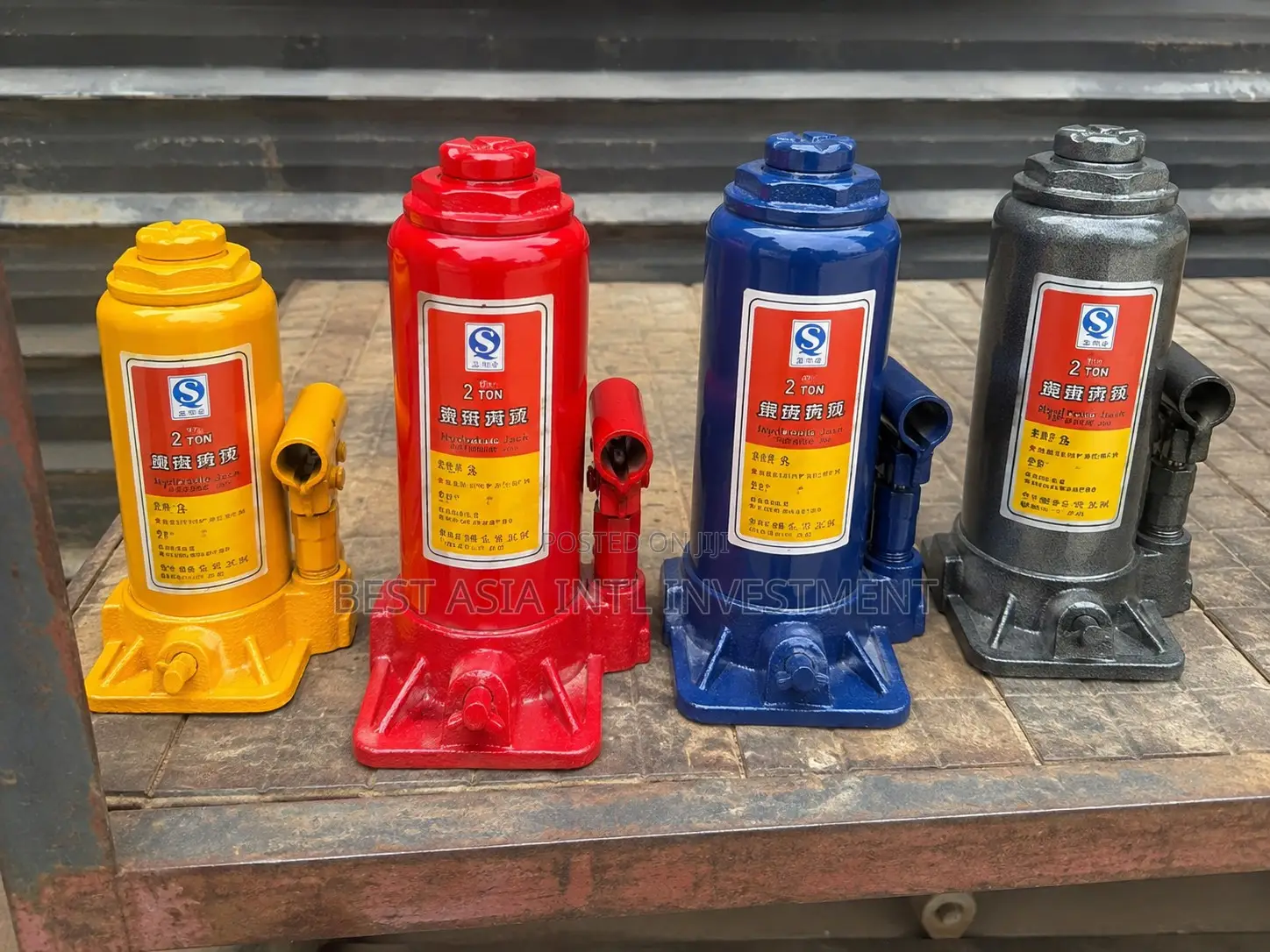 Heavy Duty Hydraulic Bottle Jack – 10 Ton