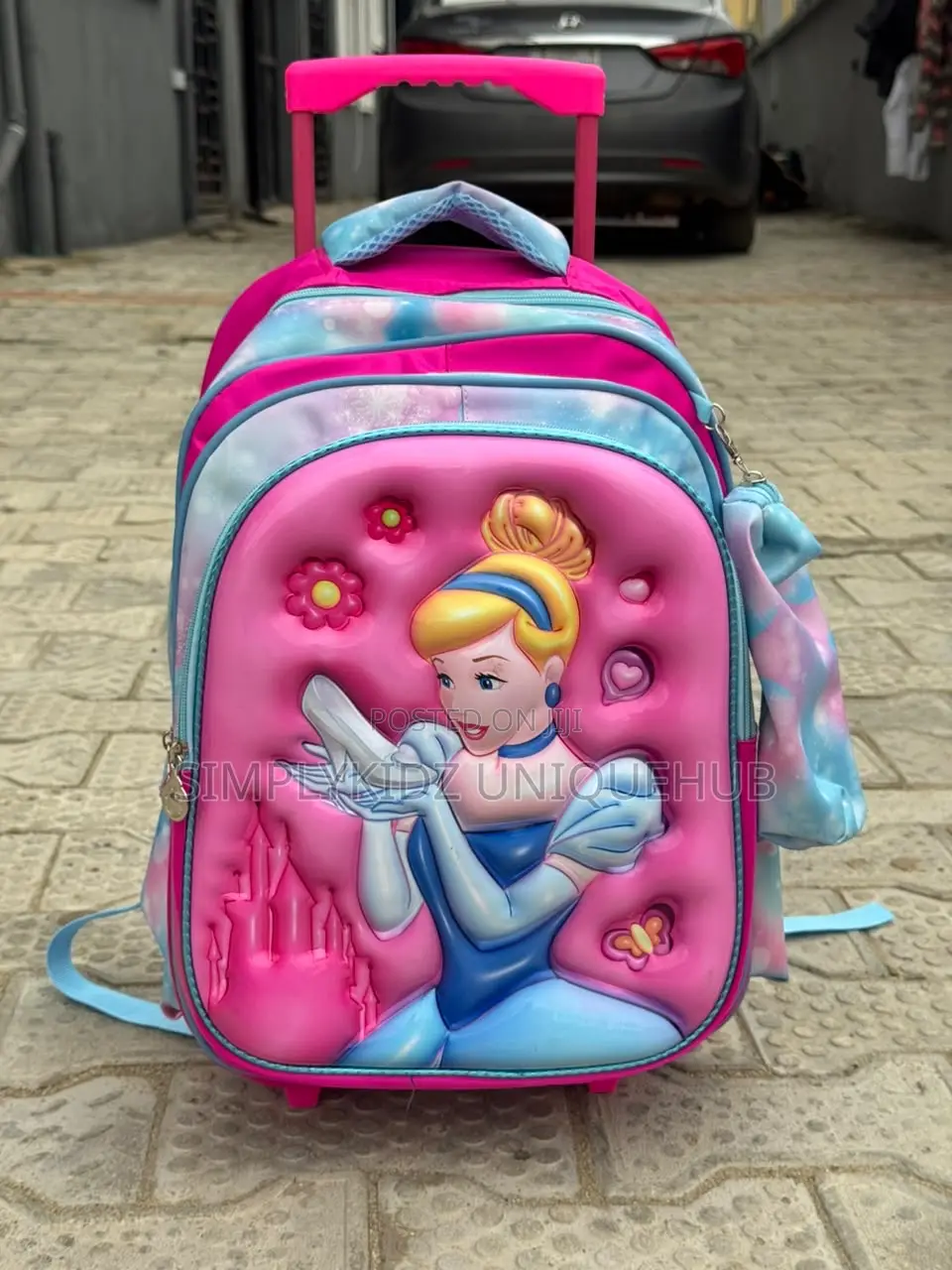 Princess Trolley School Bag