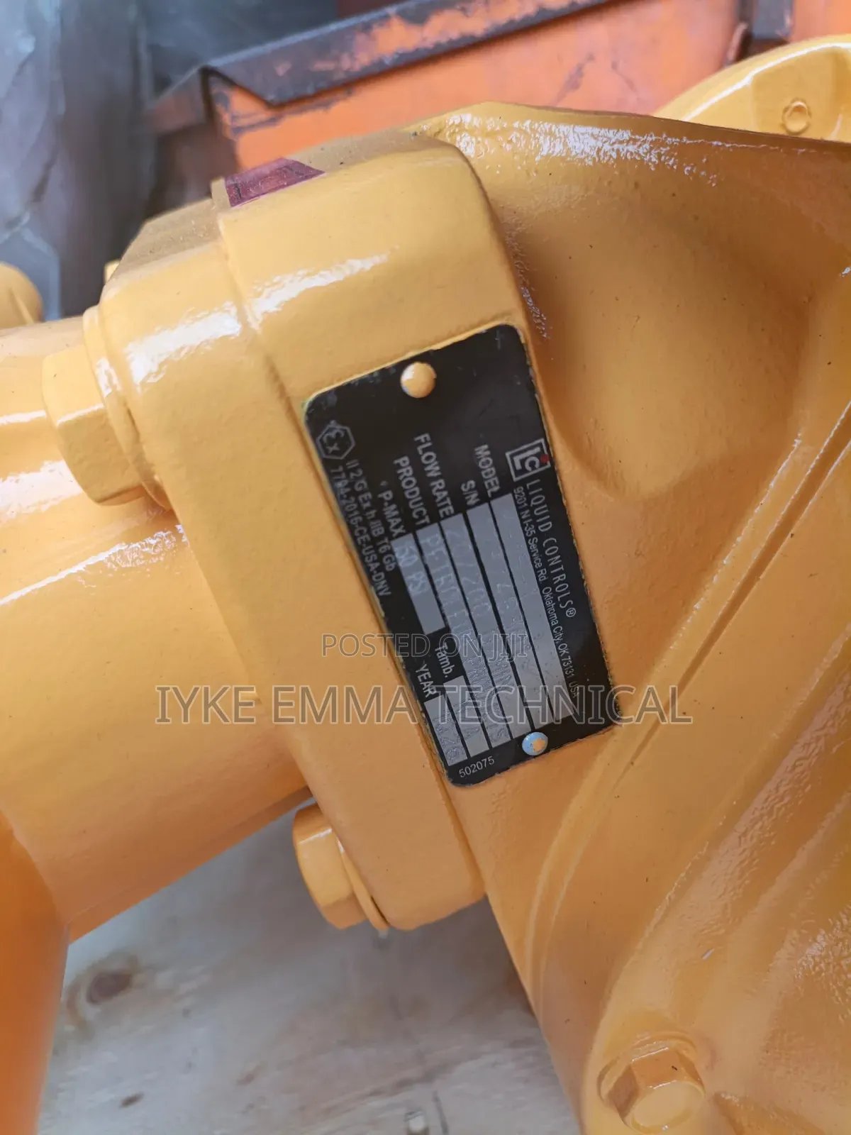 Liquid Controls (LC) Positive Displacement Flow Meter, Model LCM 3