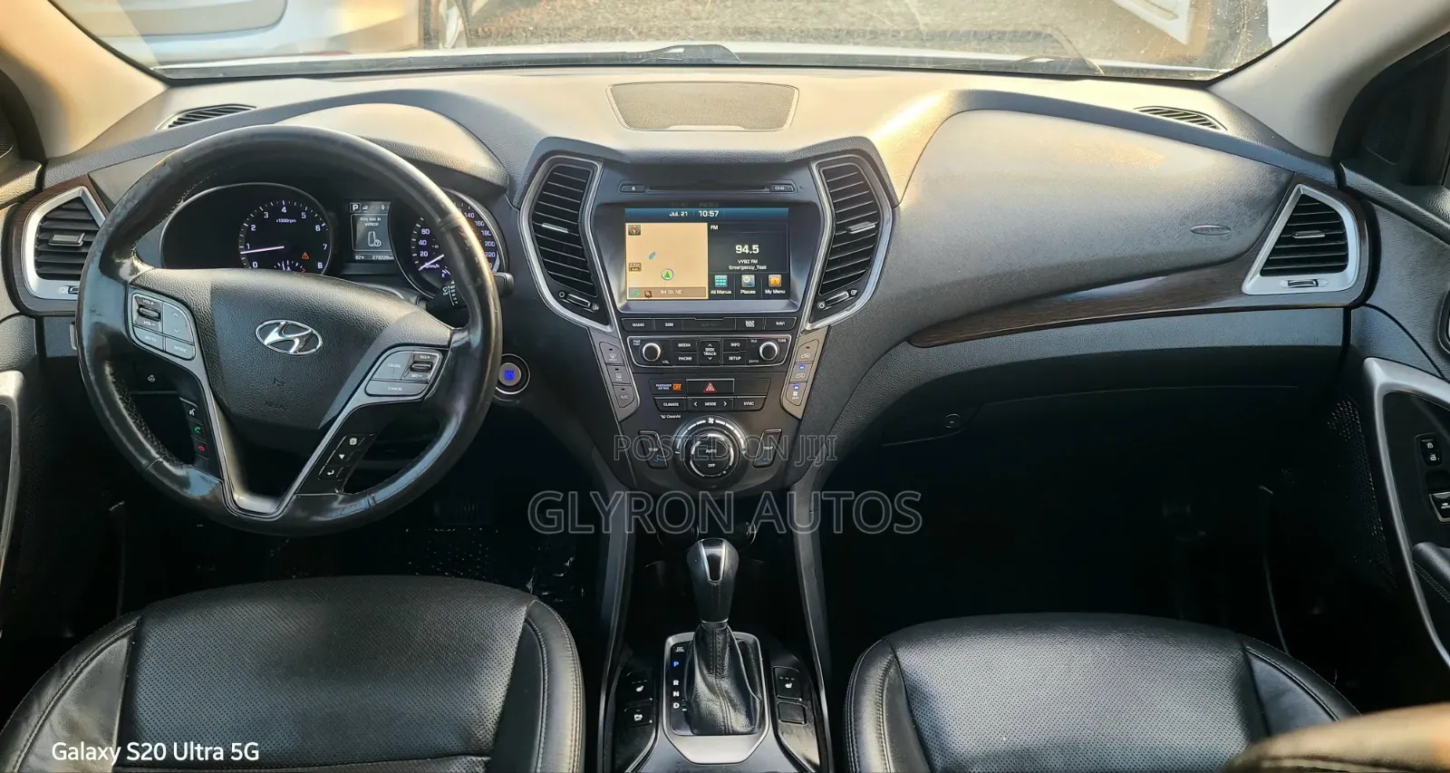 Hyundai Santa Fe Limited AWD 2016 White