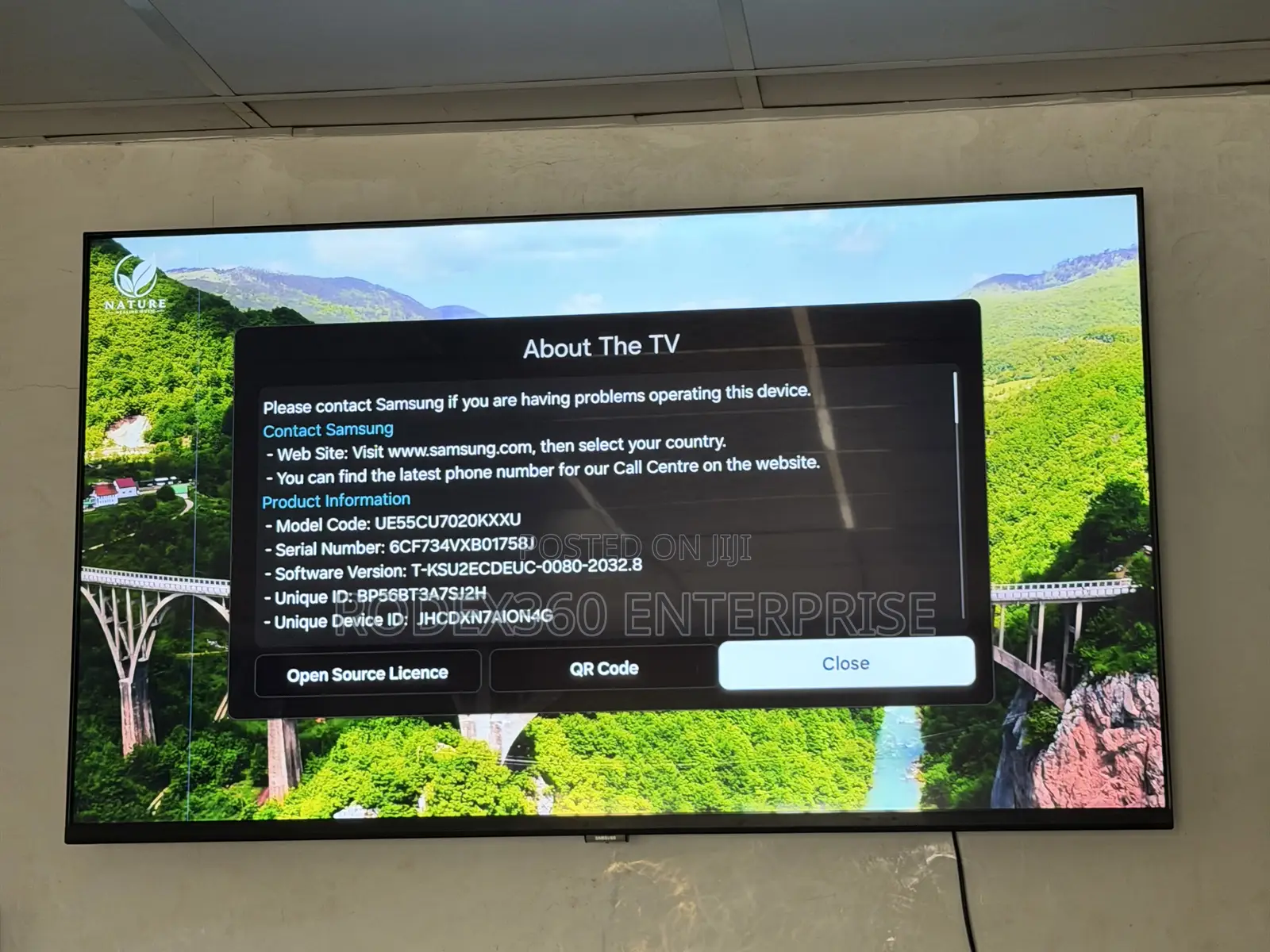55 Inch Uk Used Samsung Smart TV for Sale