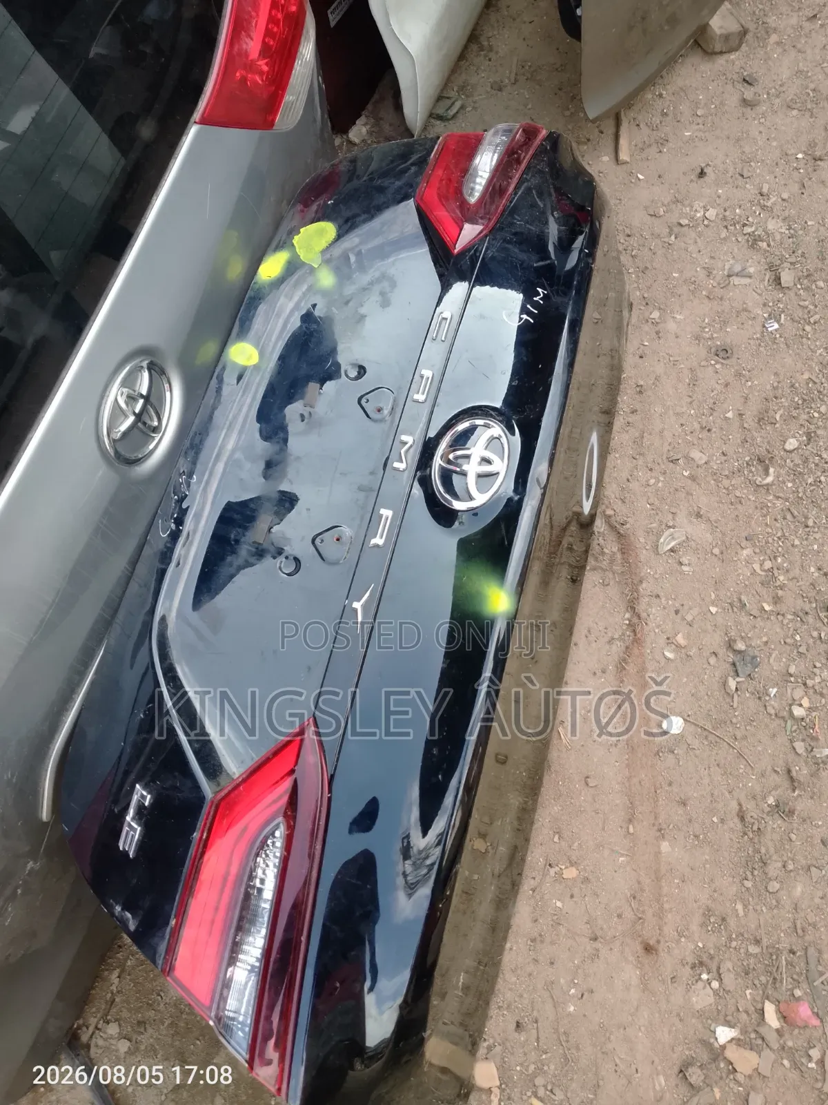 Complete Back Boot Camry 2020 Le