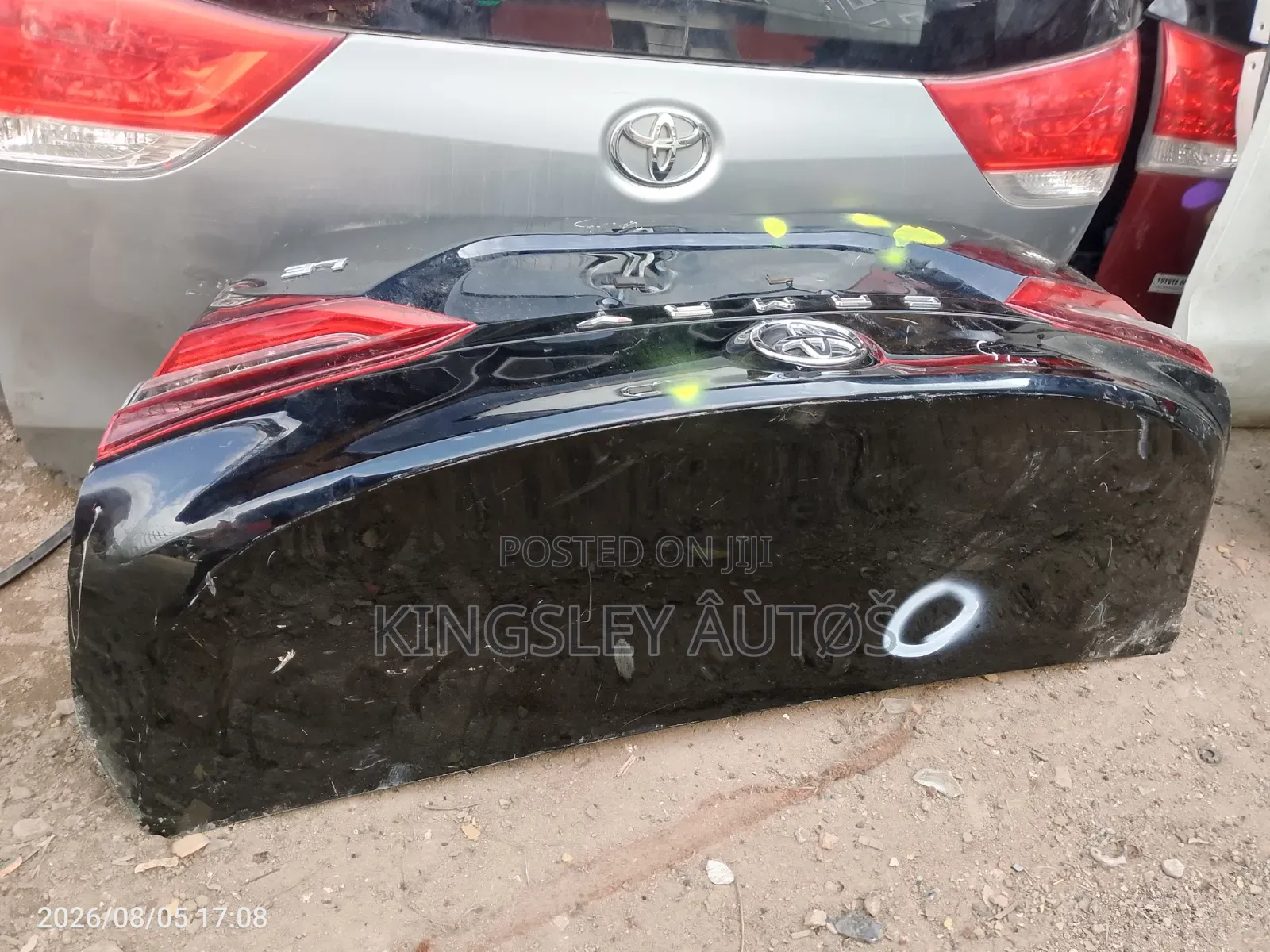 Complete Back Boot Camry 2020 Le
