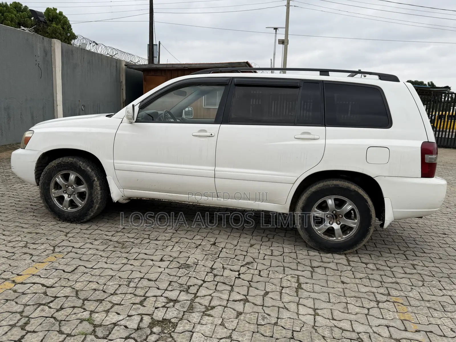Toyota Highlander V6 2005 White