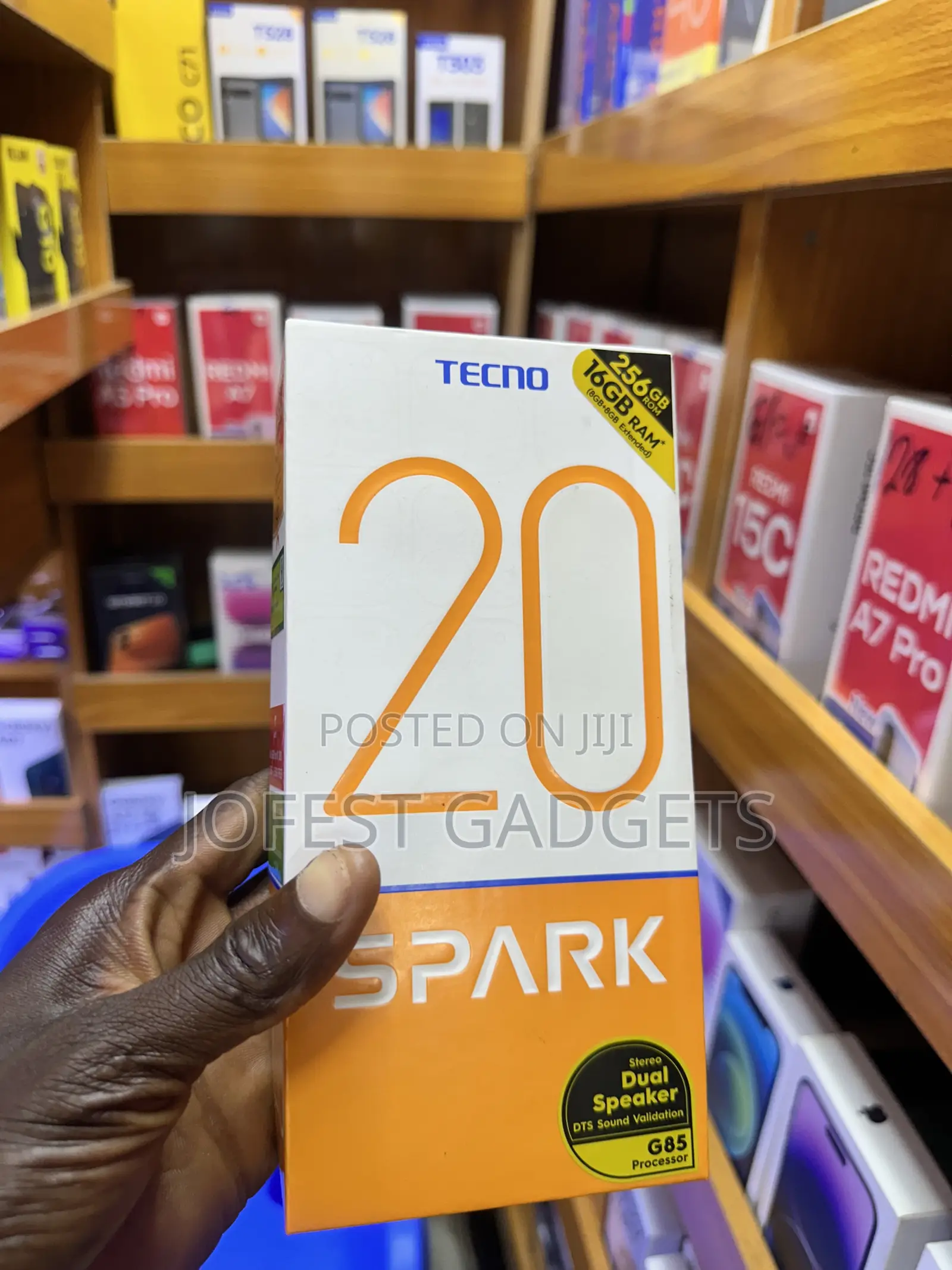 Tecno Spark 20 256 GB Black