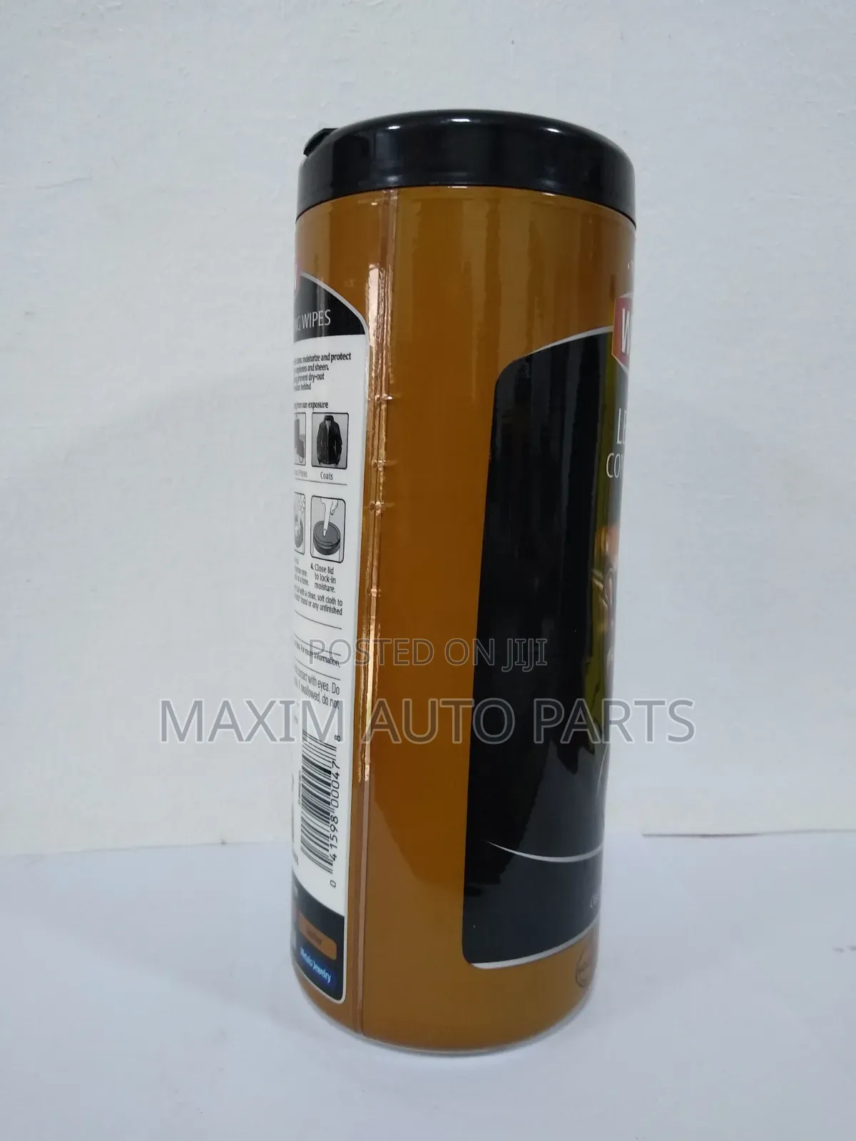Weiman Leather Cleaner Conditioner Wipes