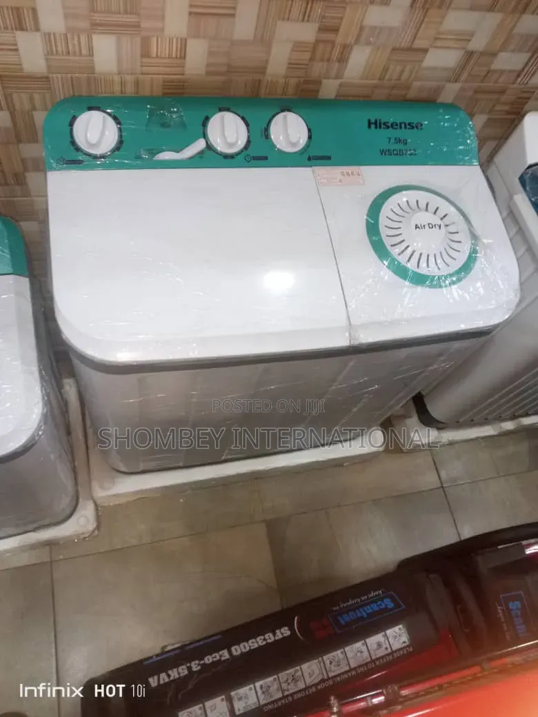 Hisense 7.5kg Twin Top Washing Machine
