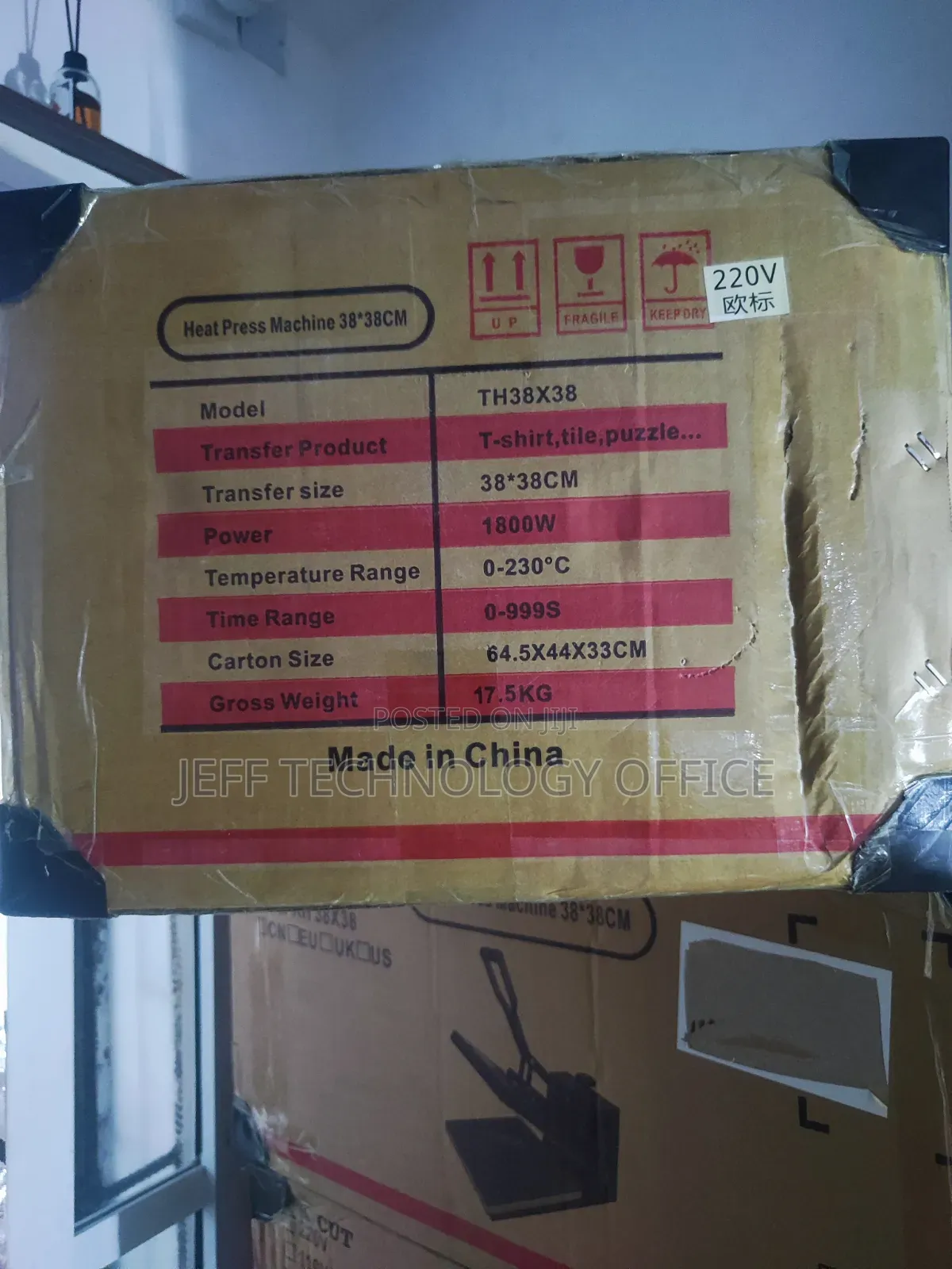 Heat Press Machine 38*38CM Ti-Shirt
