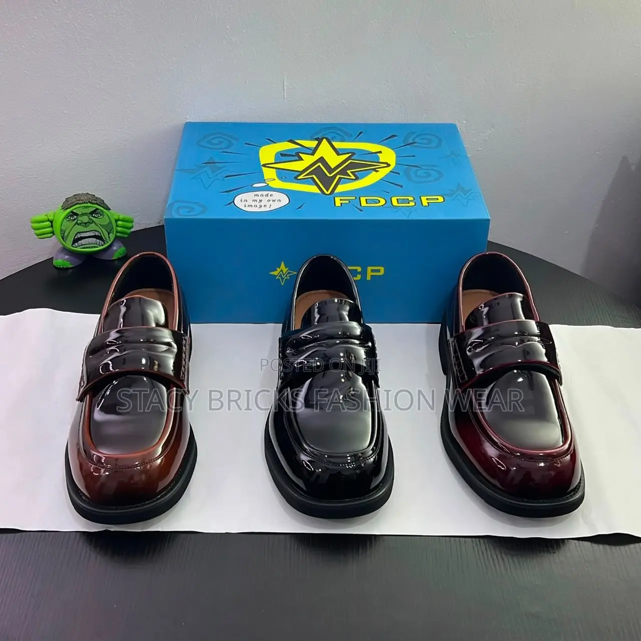 FDCP Cooperate Shoe“black, Brown and Ox Blood”*