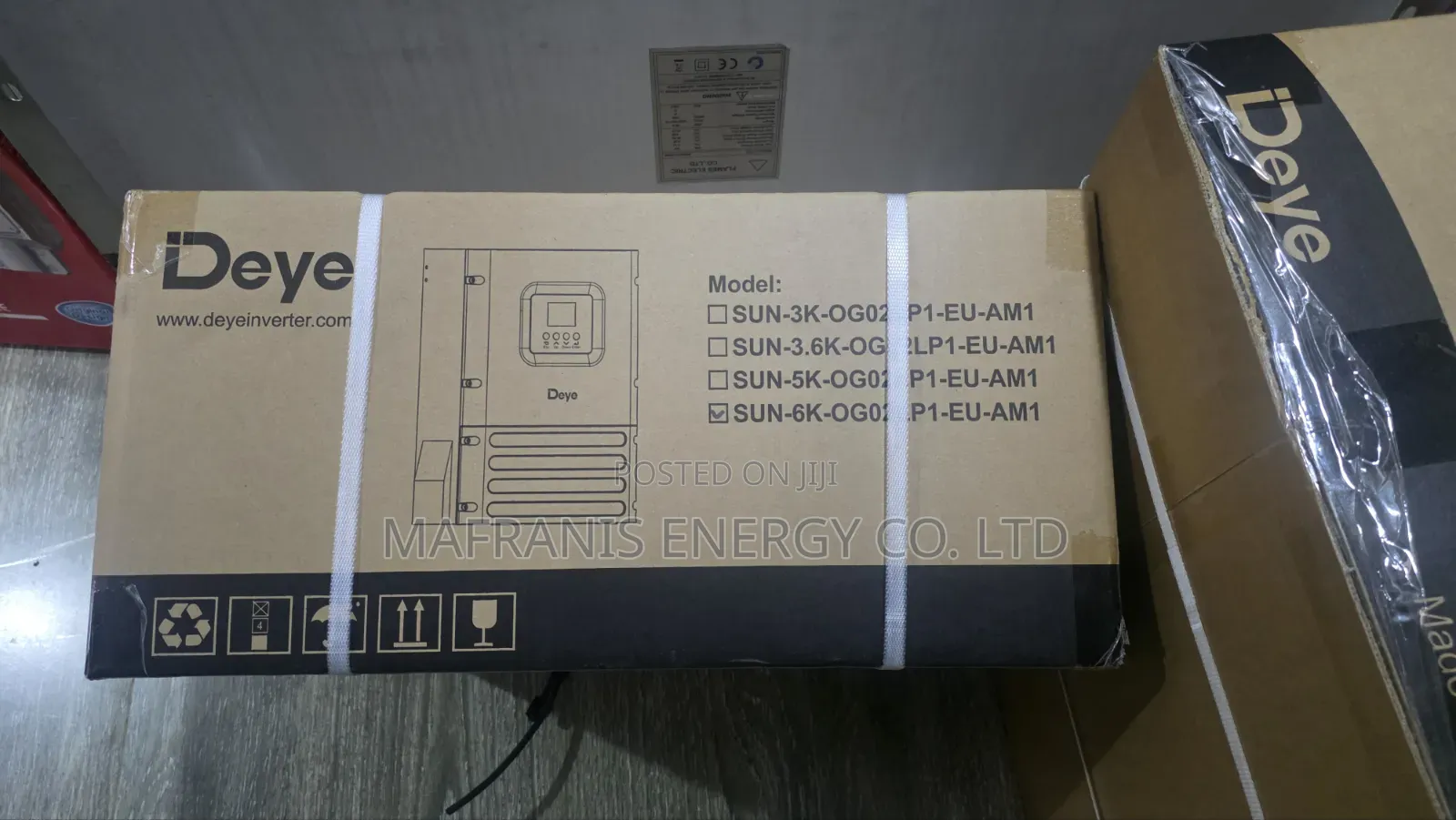 Deye 6KVA Solar Off Grid Inverter -OG01LP1-EU
