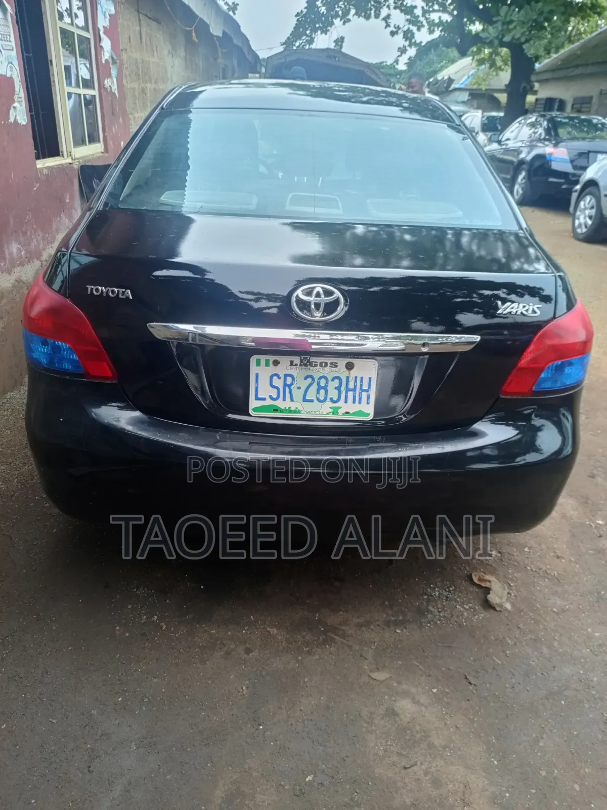Toyota Yaris 2008 Black