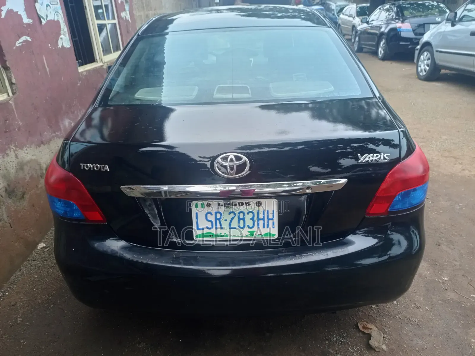 Toyota Yaris 2008 Black
