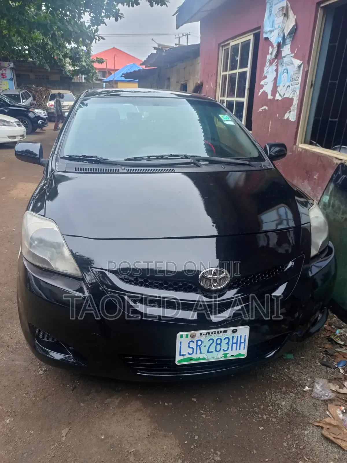 Toyota Yaris 2008 Black