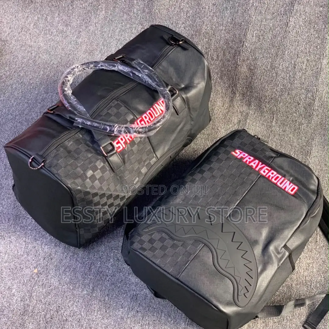 High Luxury *Quality SPRAYGROUND BackPack Duffel Bag Combo