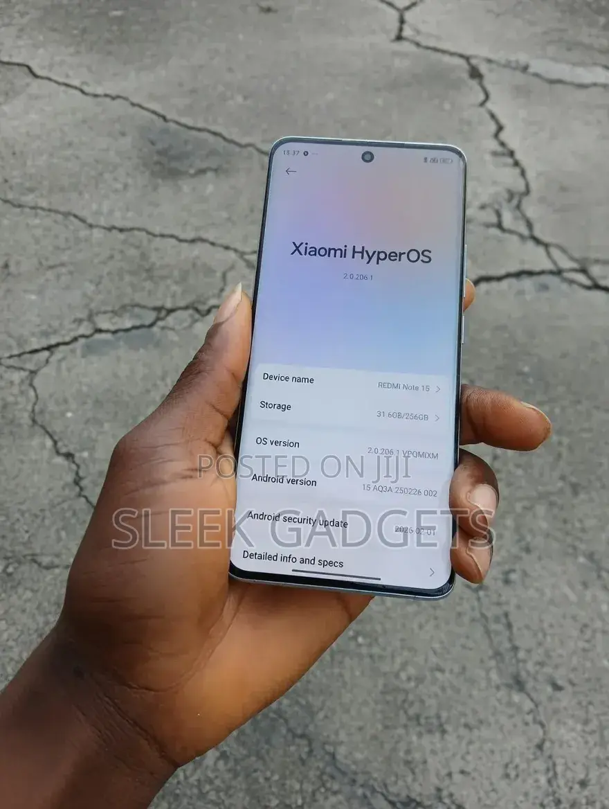 New Xiaomi Redmi Note 15 256 GB Blue