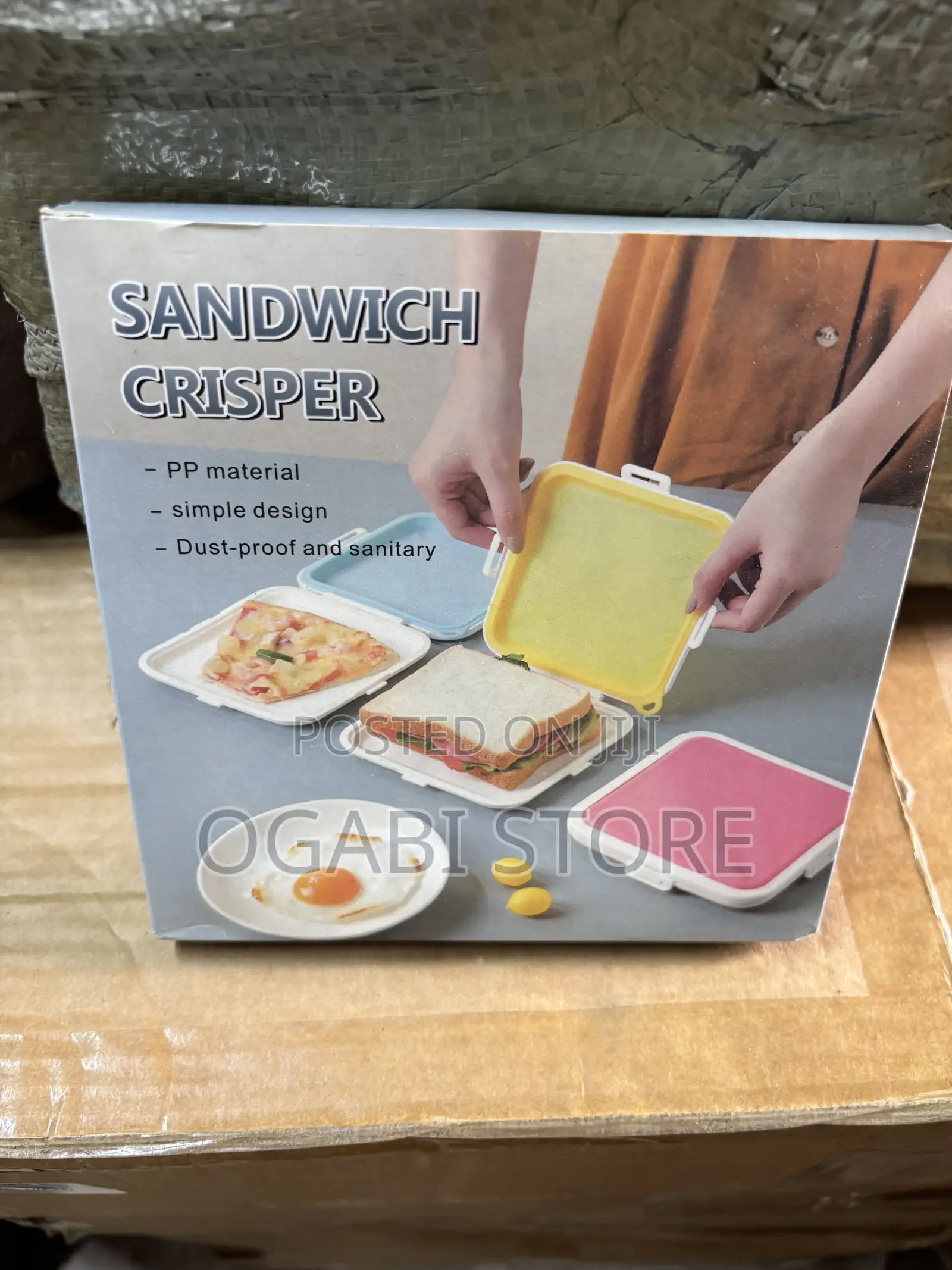 Sandwich Crisper Food Storage Box