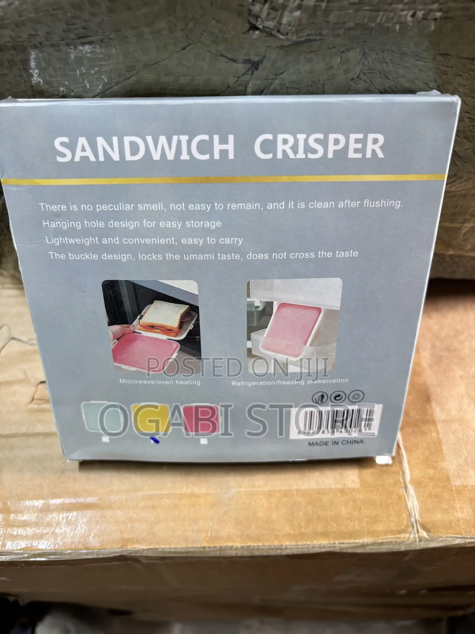 Sandwich Crisper Food Storage Box
