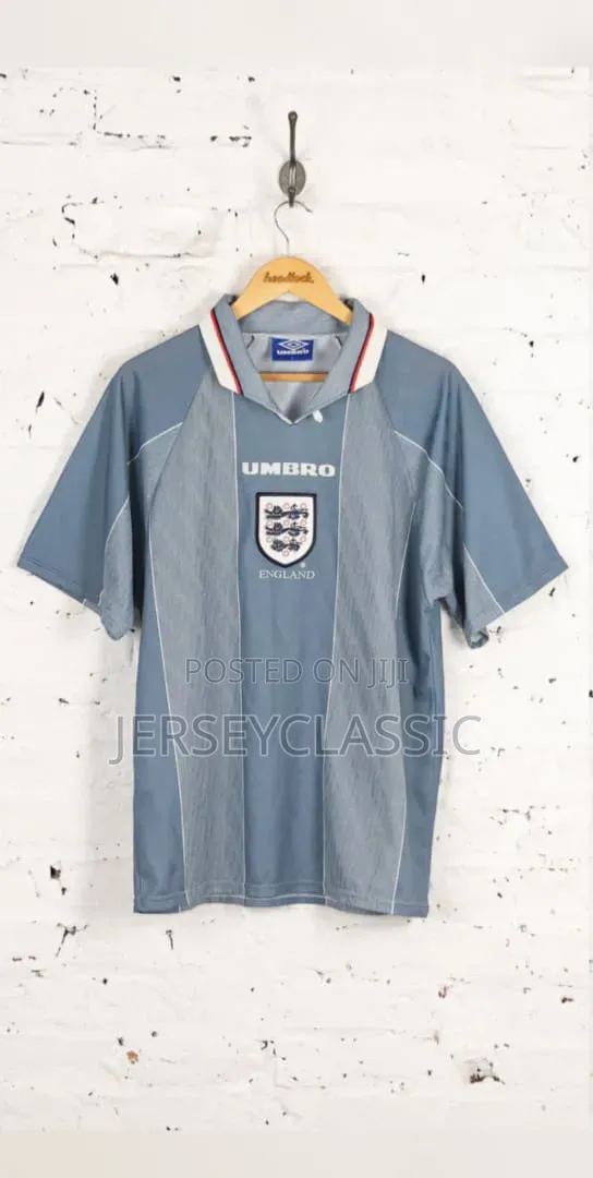 England Retro Football Jersey