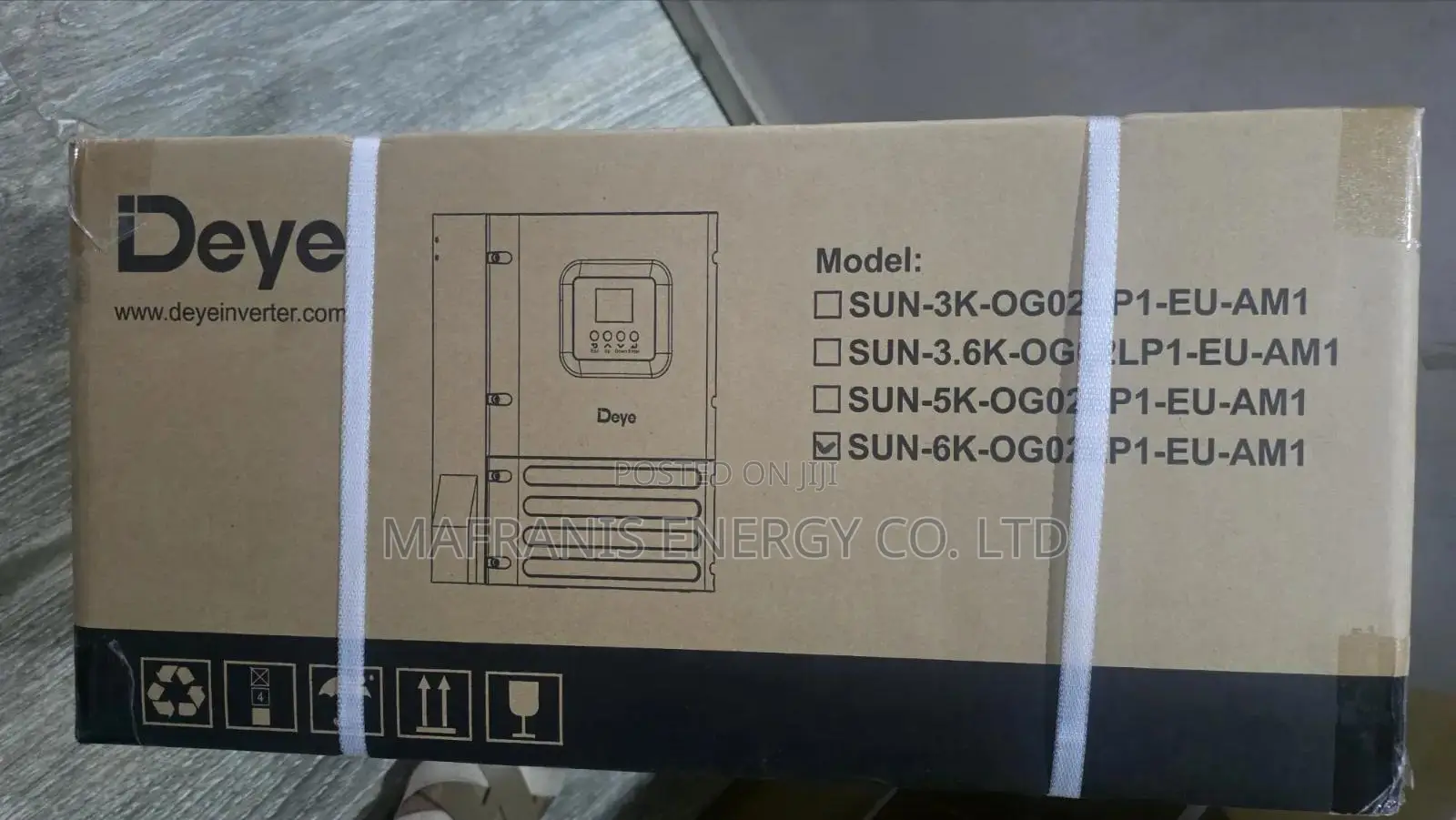 Deye 6KVA Solar Off Grid Inverter -OG01LP1-EU