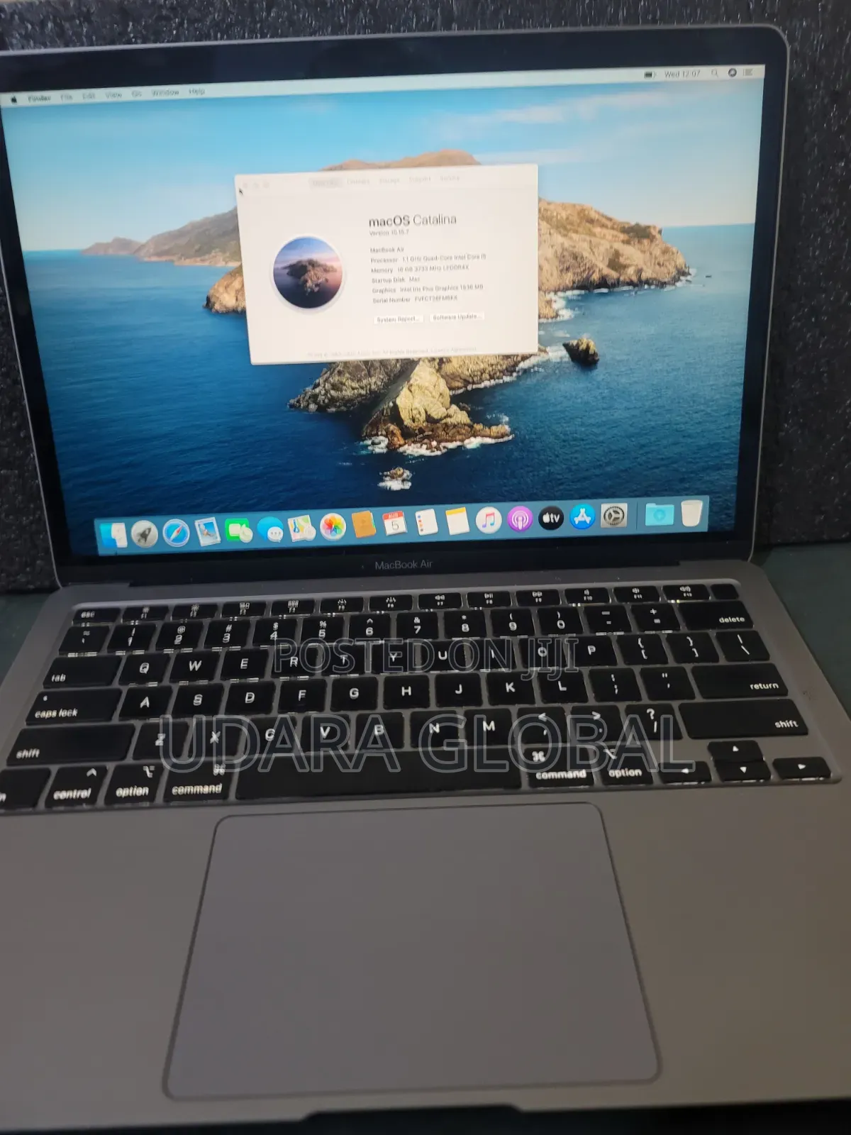 Laptop Apple MacBook Air 2020 16GB Intel Core i5 SSD 1T