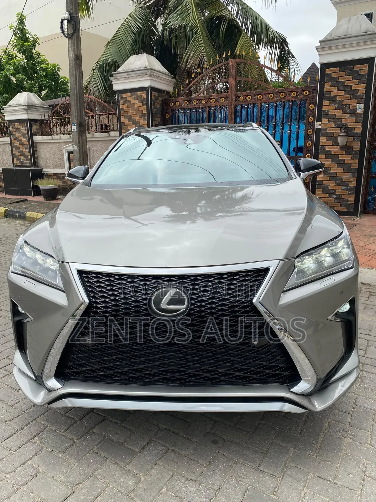 Lexus RX 350 F Sport AWD 2017 Gold