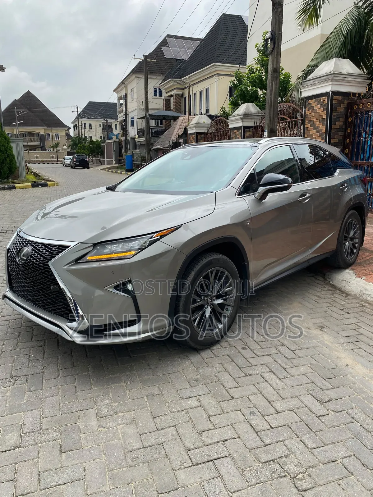 Lexus RX 350 F Sport AWD 2017 Gold