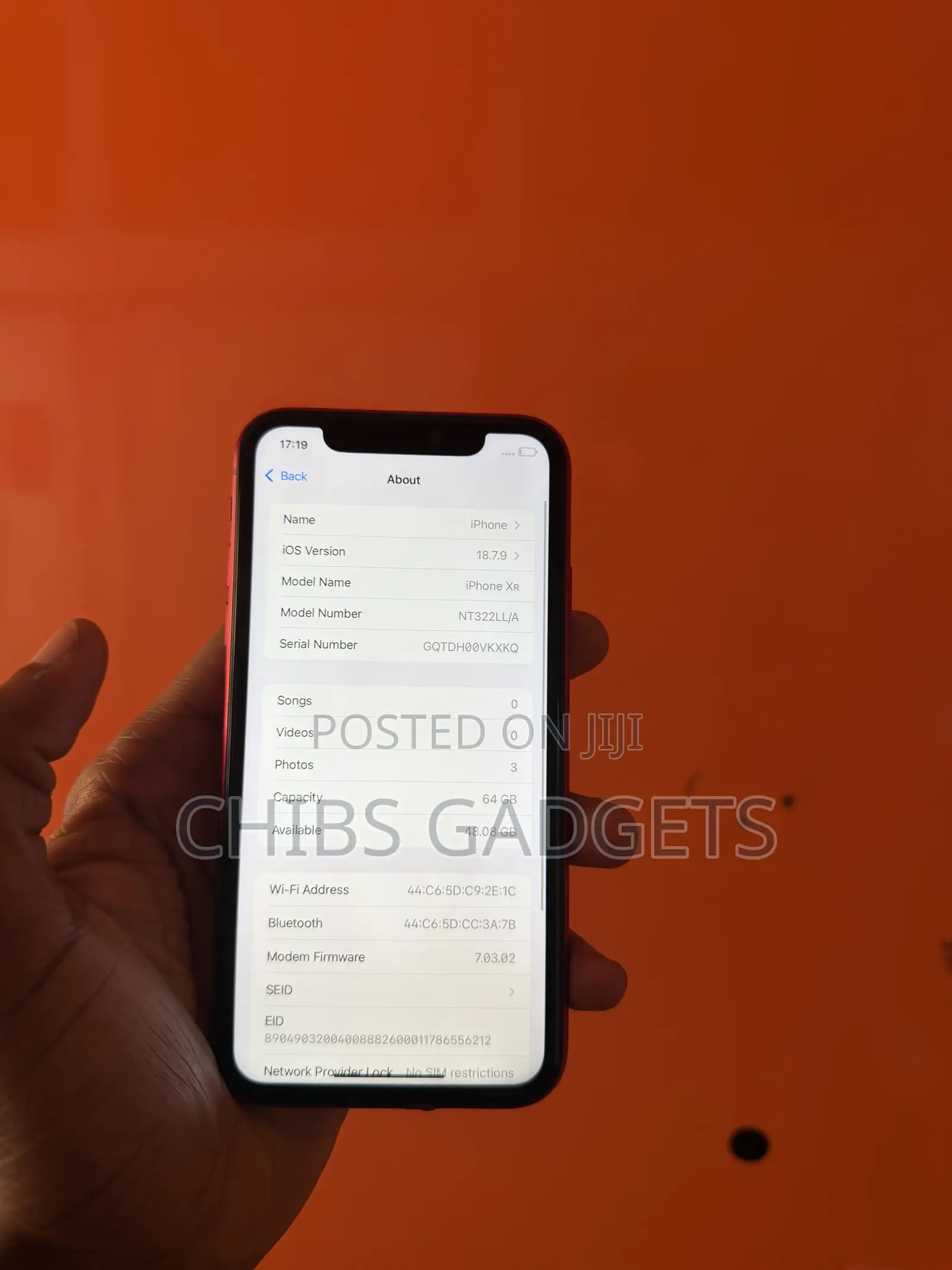 Apple iPhone XR 64 GB Red