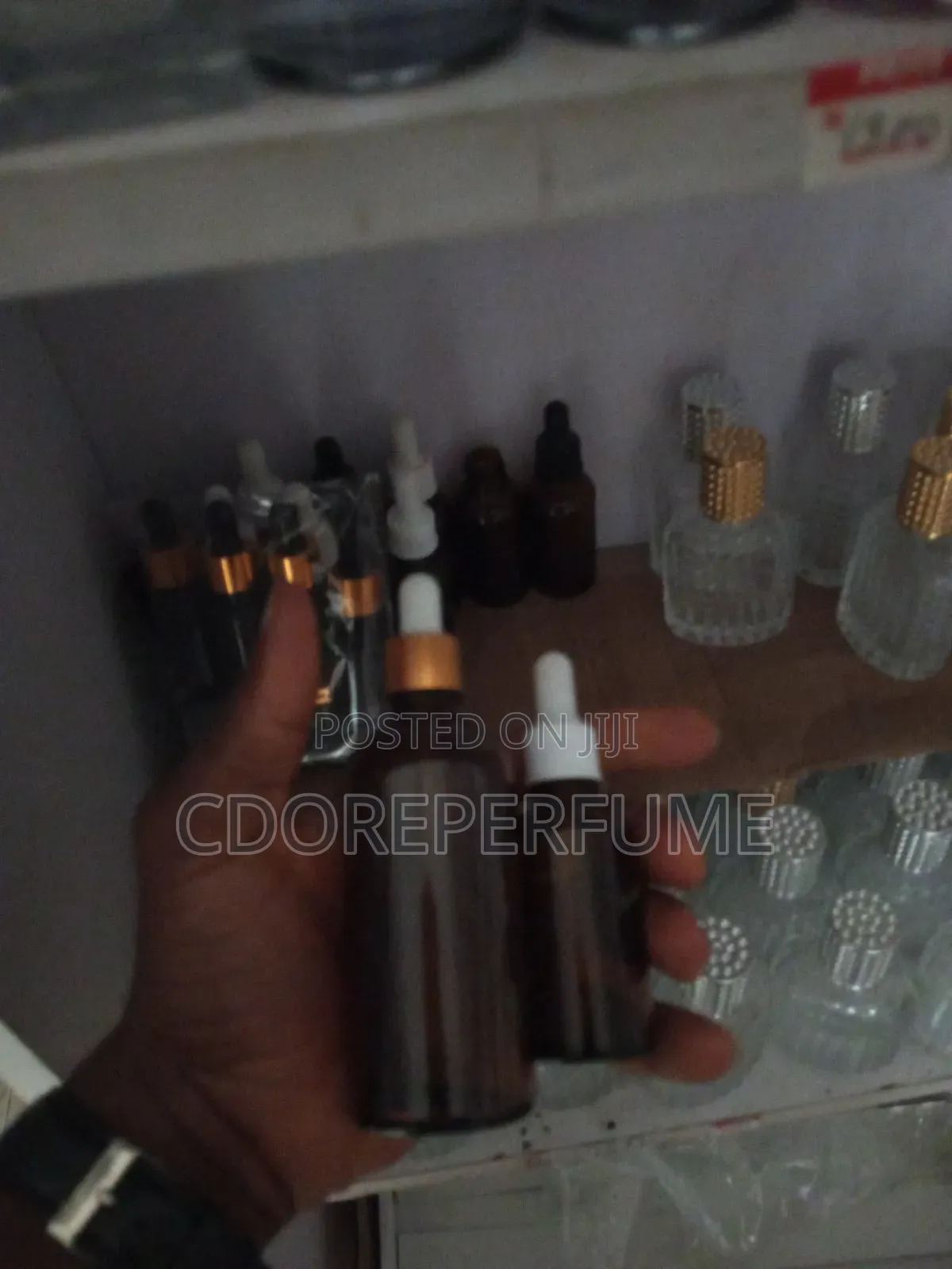 Drip Bottles Black and Transparent