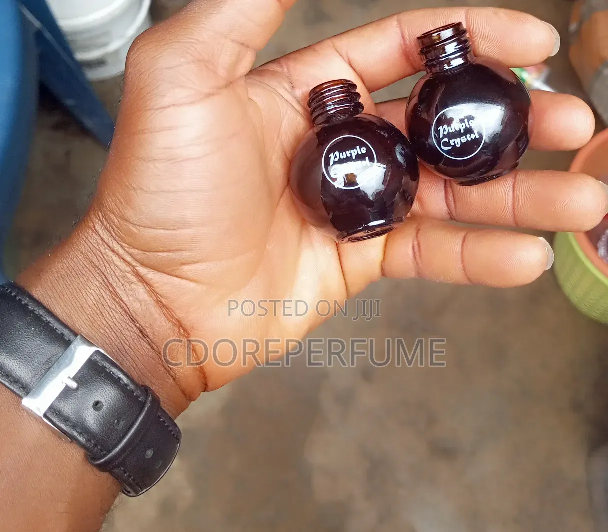 Drip Bottles Black and Transparent