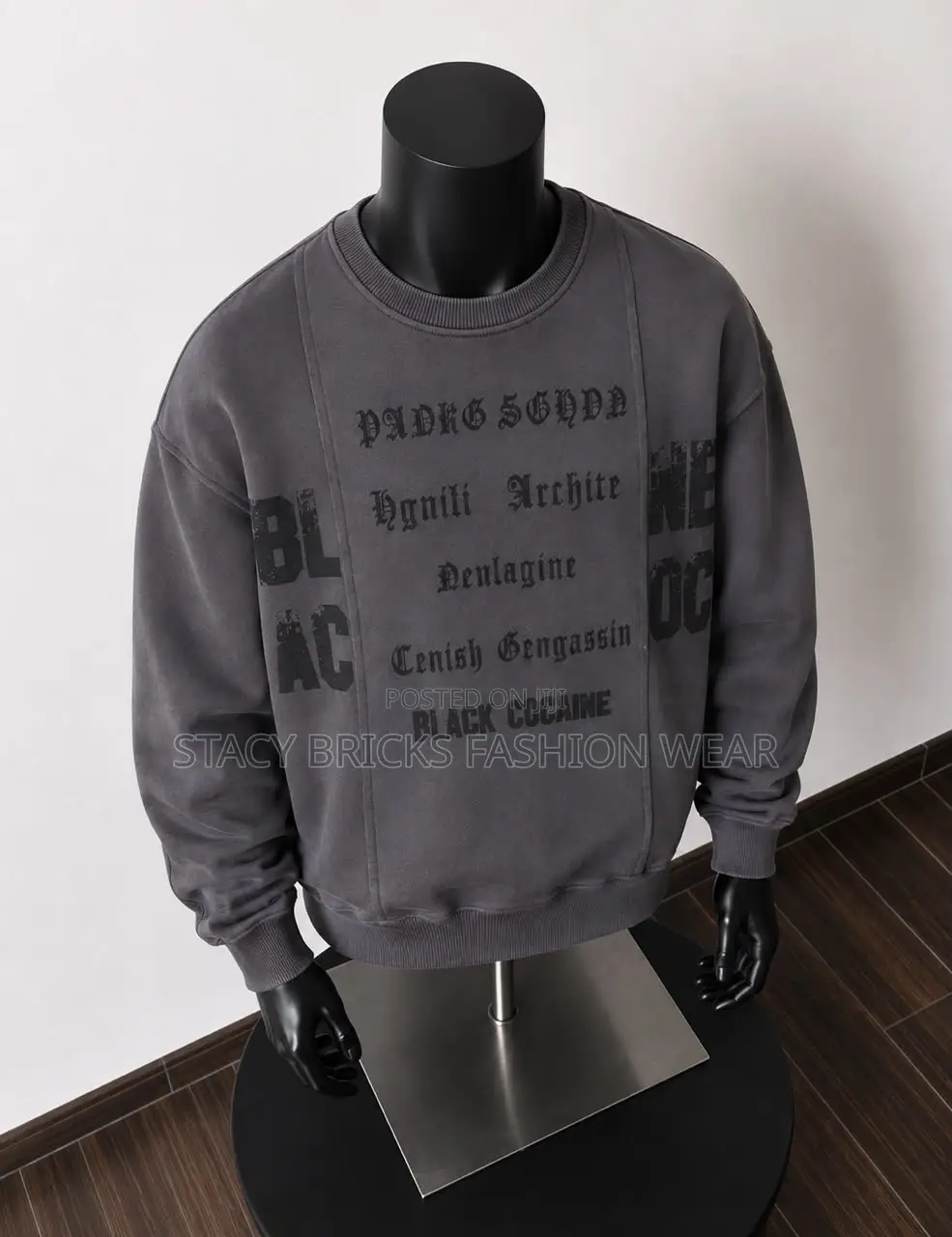 _New Urban Oversized Sweat Top_