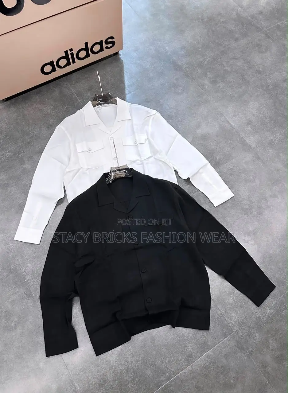_New Linen Long Sleeve Collar Shirt