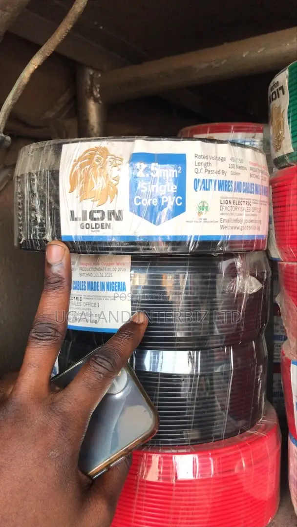 Standard Golden Lion 2.5mm Single Core Cable