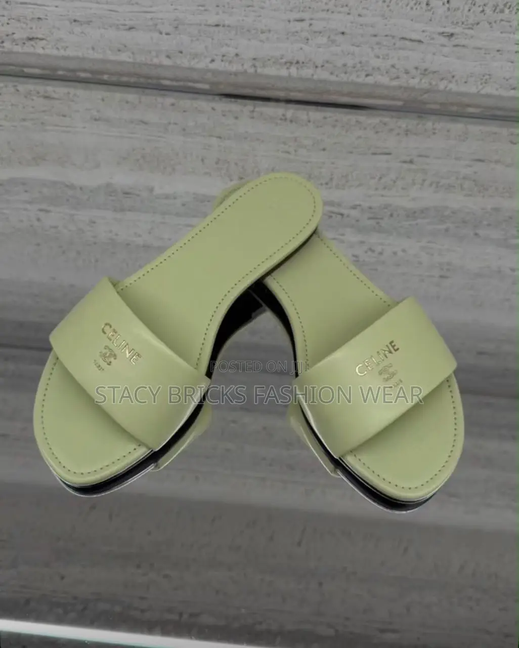 Celine Slippers Comes With Branded Box