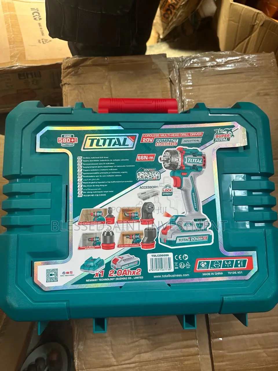 Total Cordless Multi Head Drill Driver 20volts