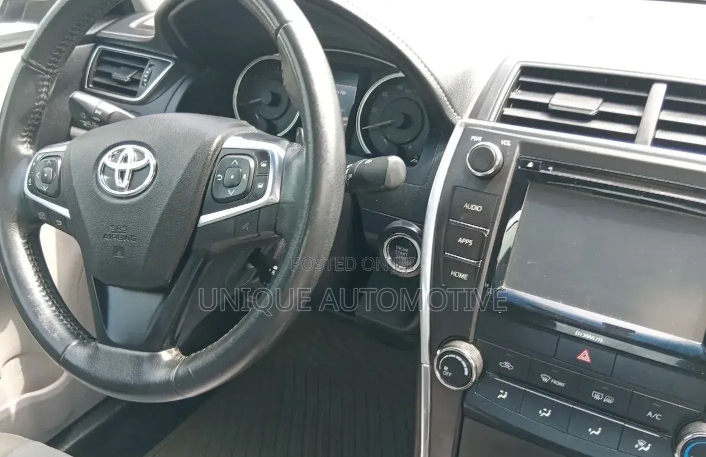 Toyota Camry SE w/Special Edition Pkg (2.5L 4cyl 6A) 2016 Matt Black