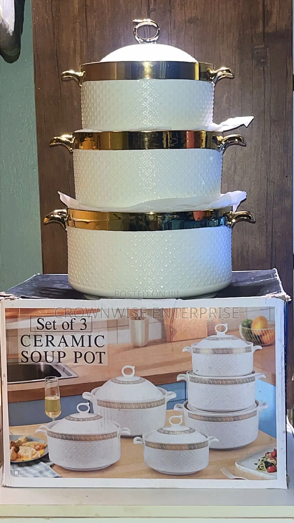 Ceramic Soup Pot