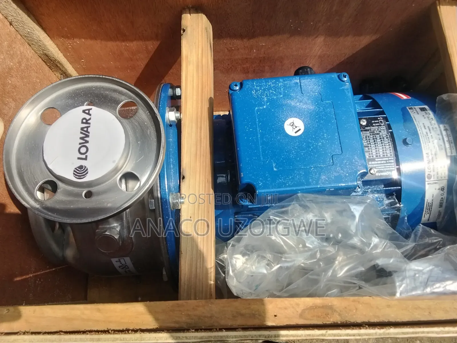 5.5 Lowara Pump Italian Made