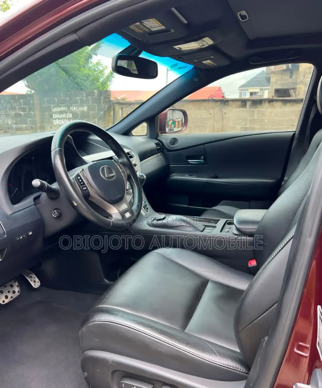 Lexus RX 2013 Red