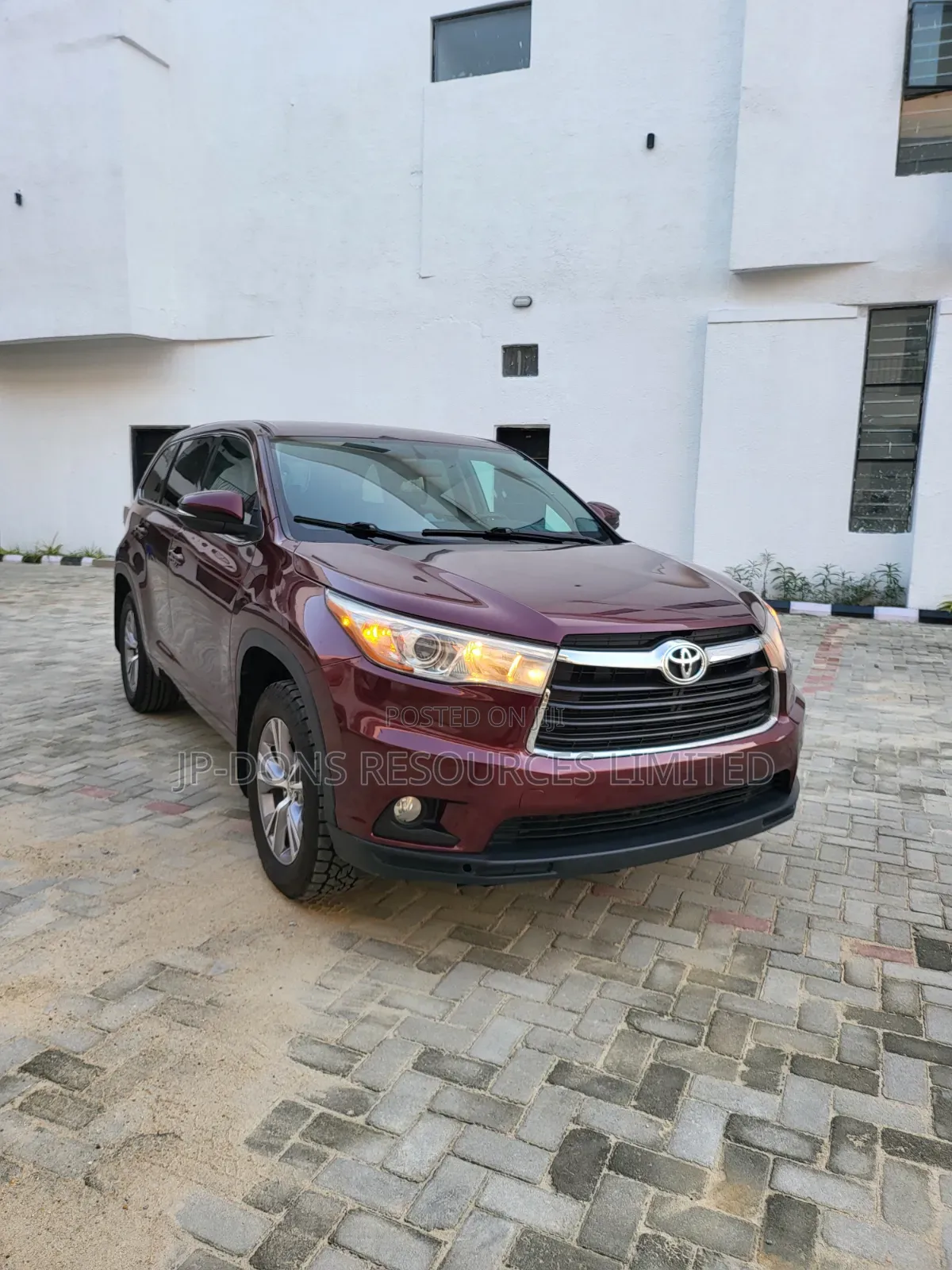 Toyota Highlander 2016 Red