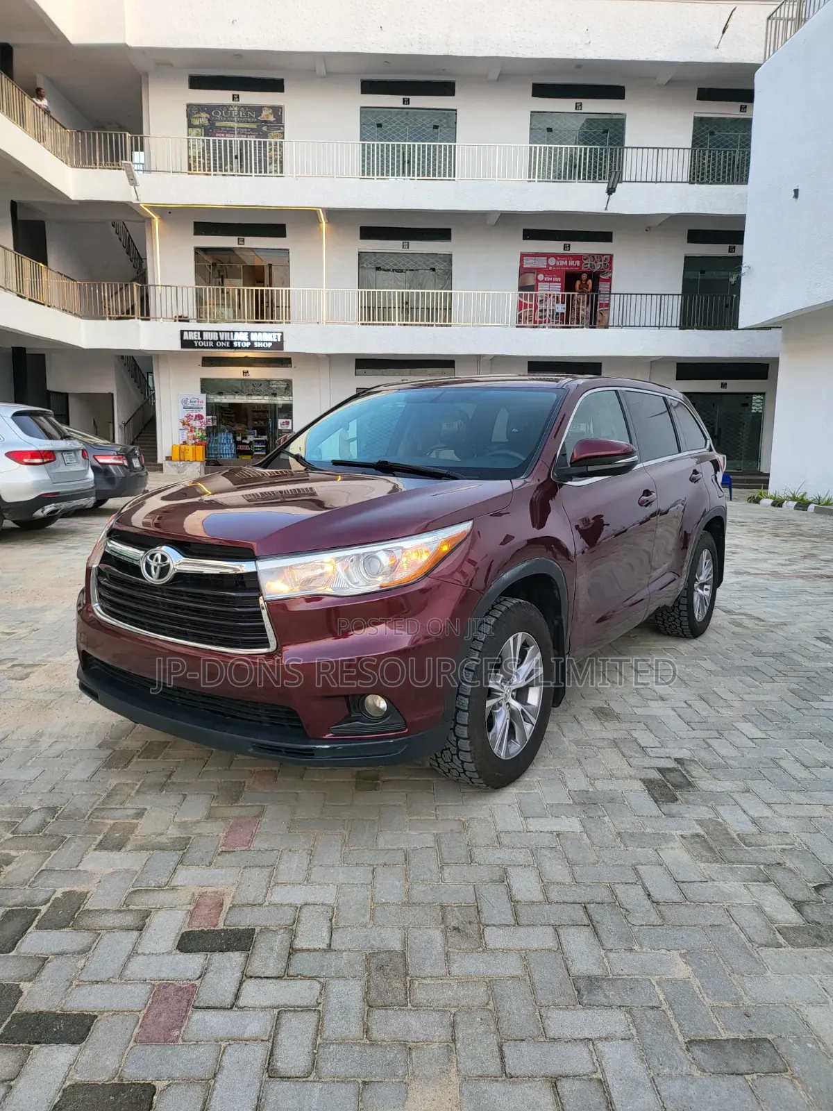 Toyota Highlander 2016 Red