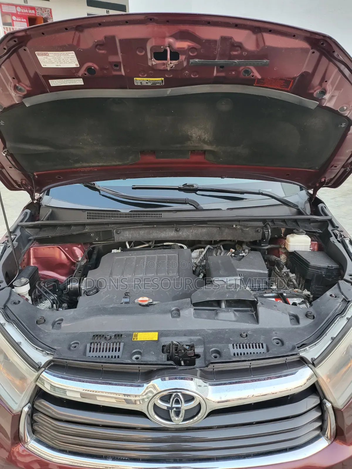 Toyota Highlander 2016 Red