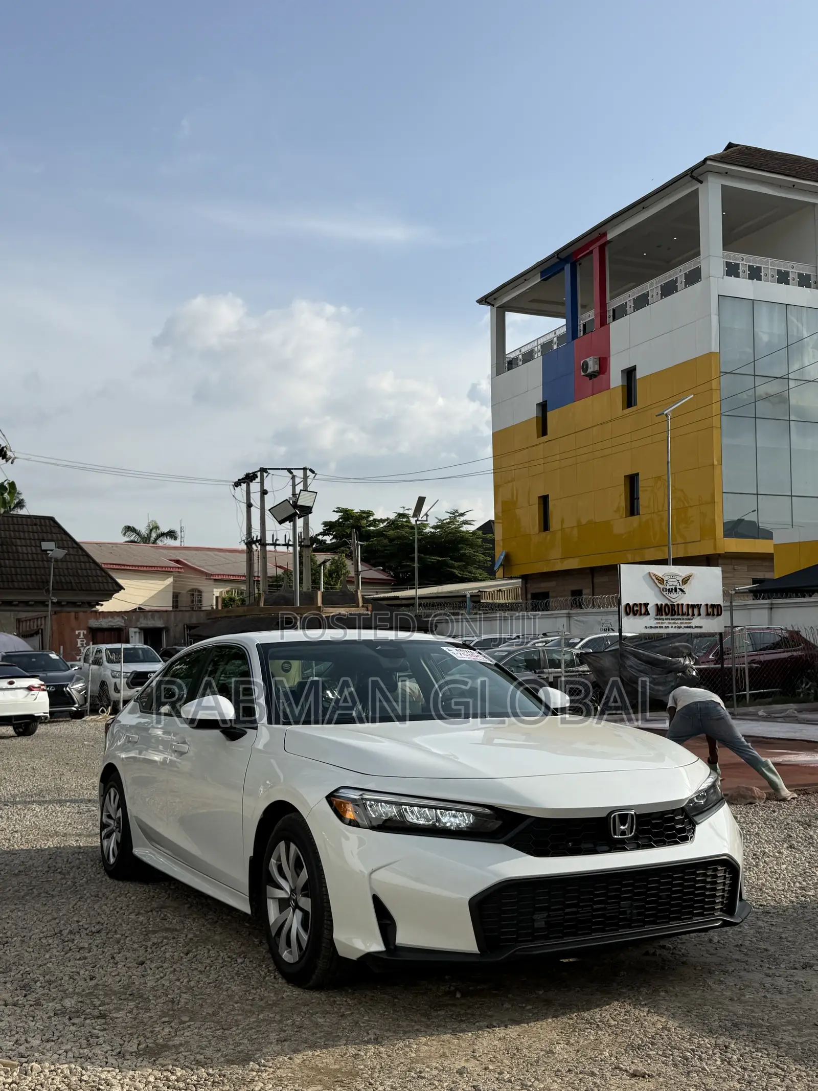 Honda Civic Sport CVT 2025 White