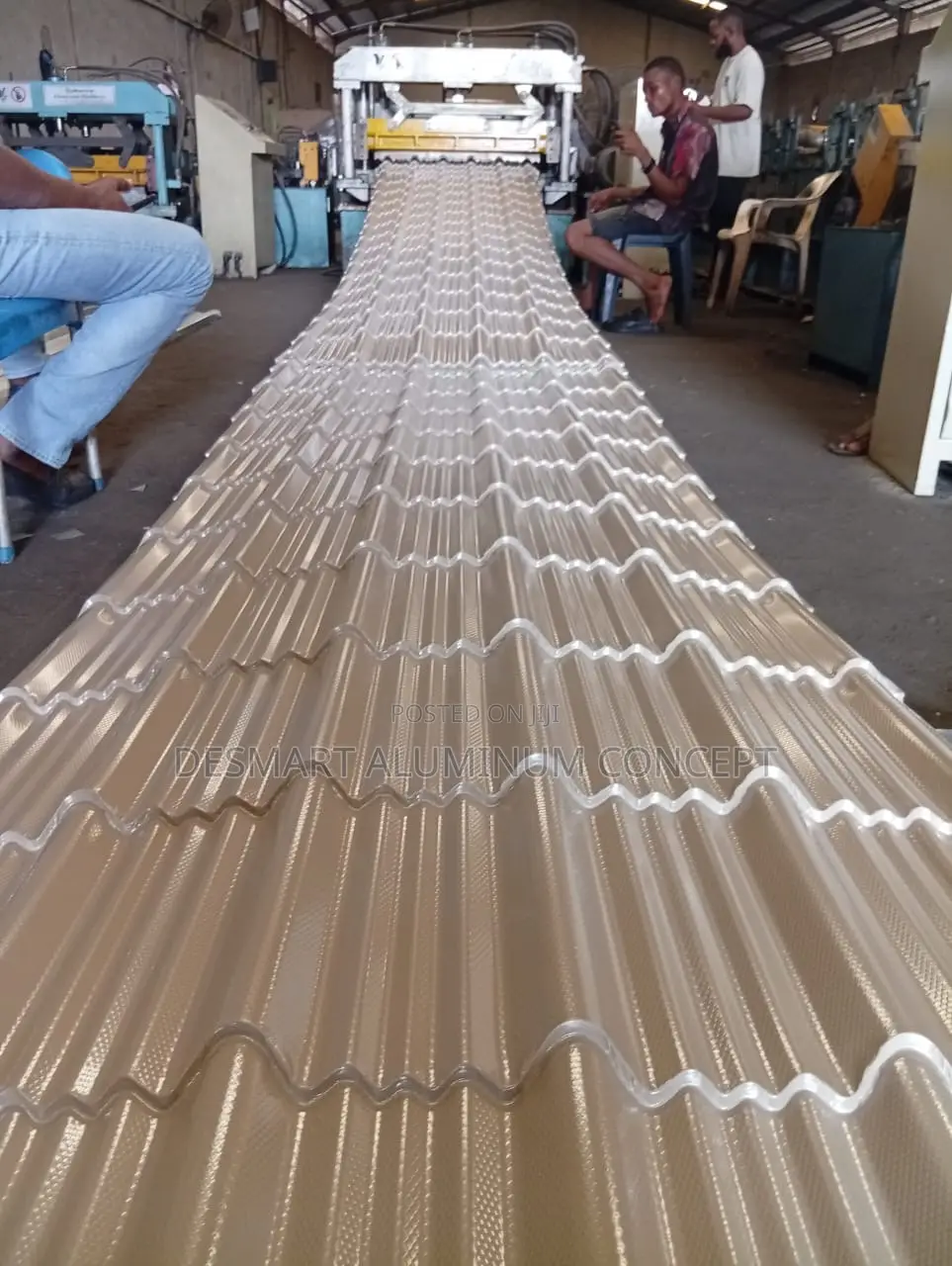 Step Tiles Aluminum Roofing Sheet in All Colors/0.55
