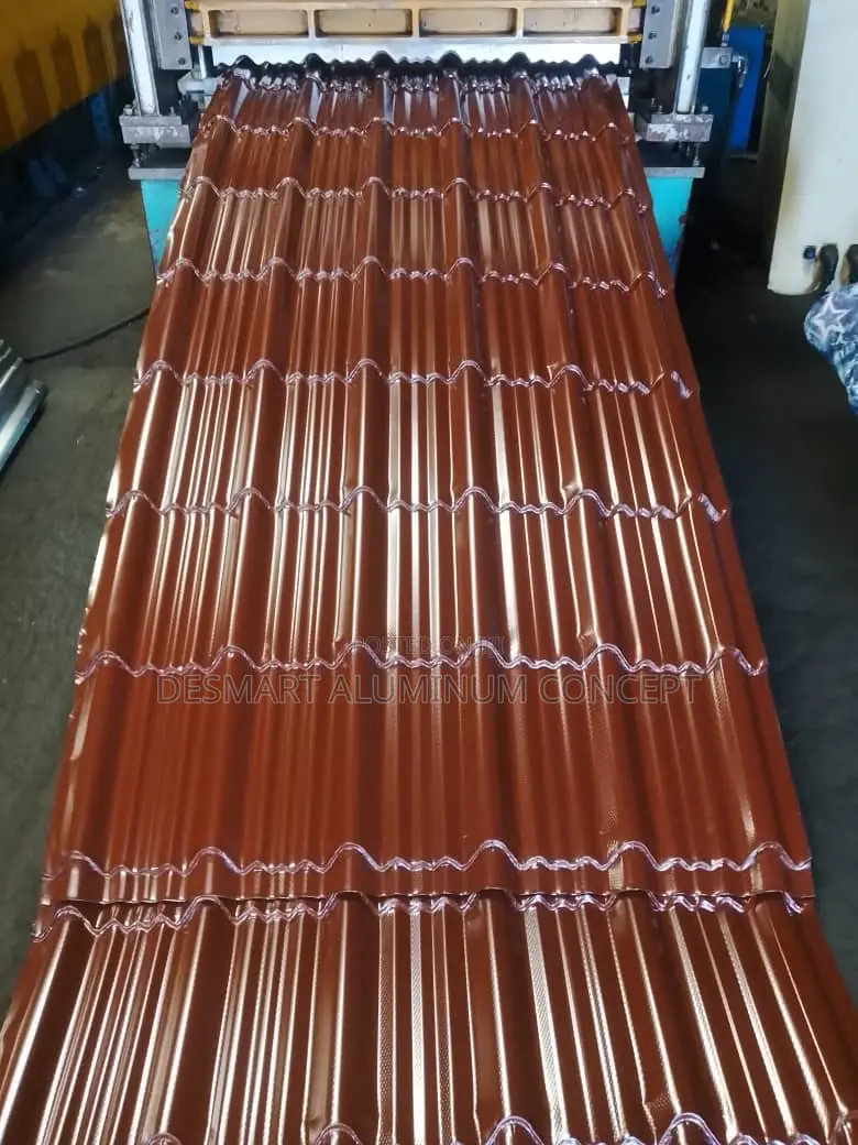 Step Tiles Aluminum Roofing Sheet in All Colors/0.55