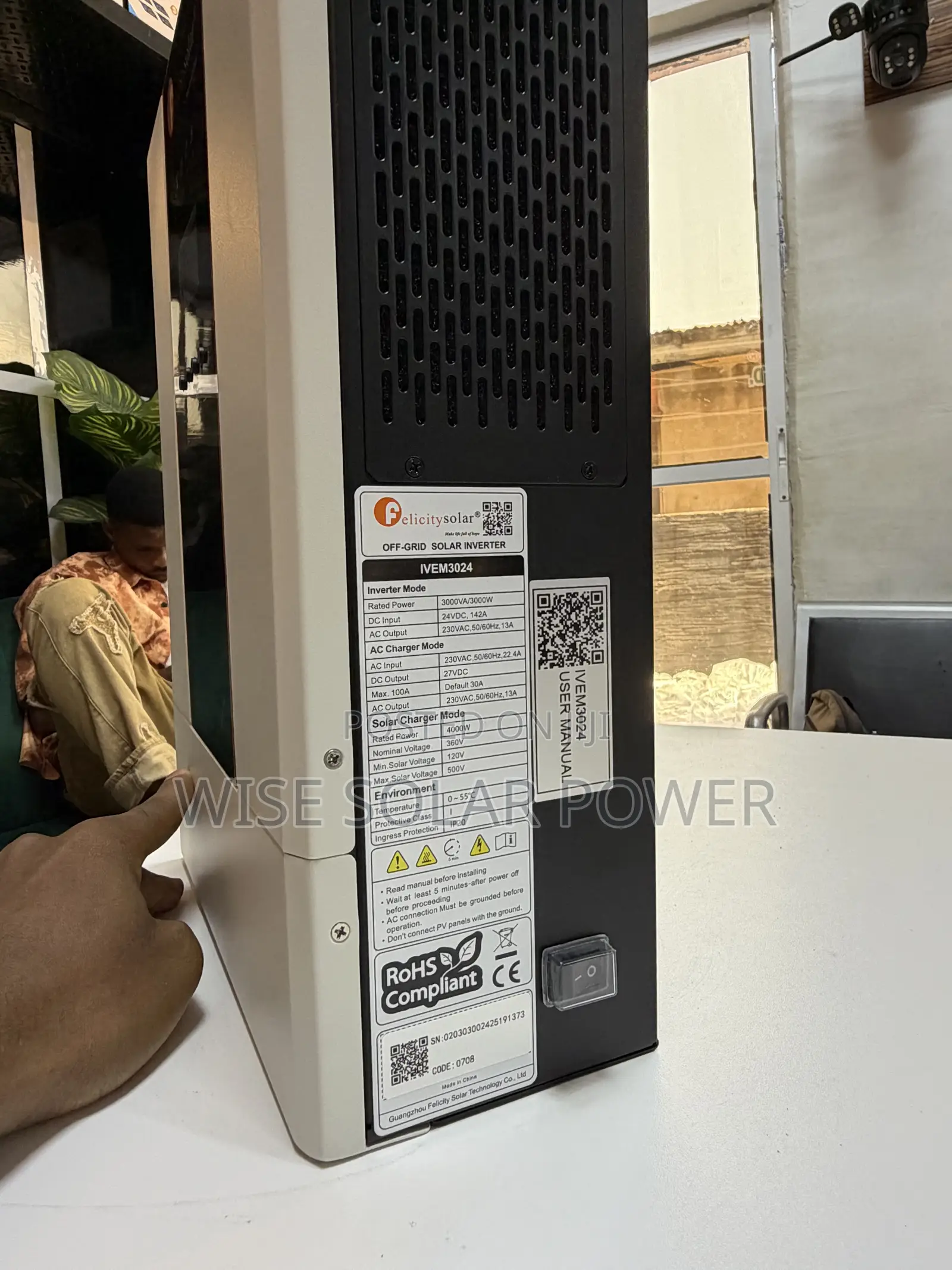 Felicity 3kva Hybrid Inverter