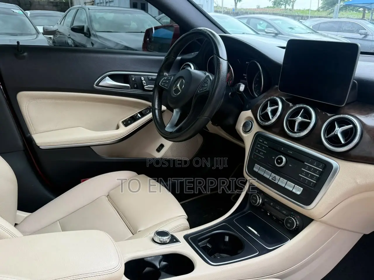 Mercedes-Benz CLA-Class 2018 Red
