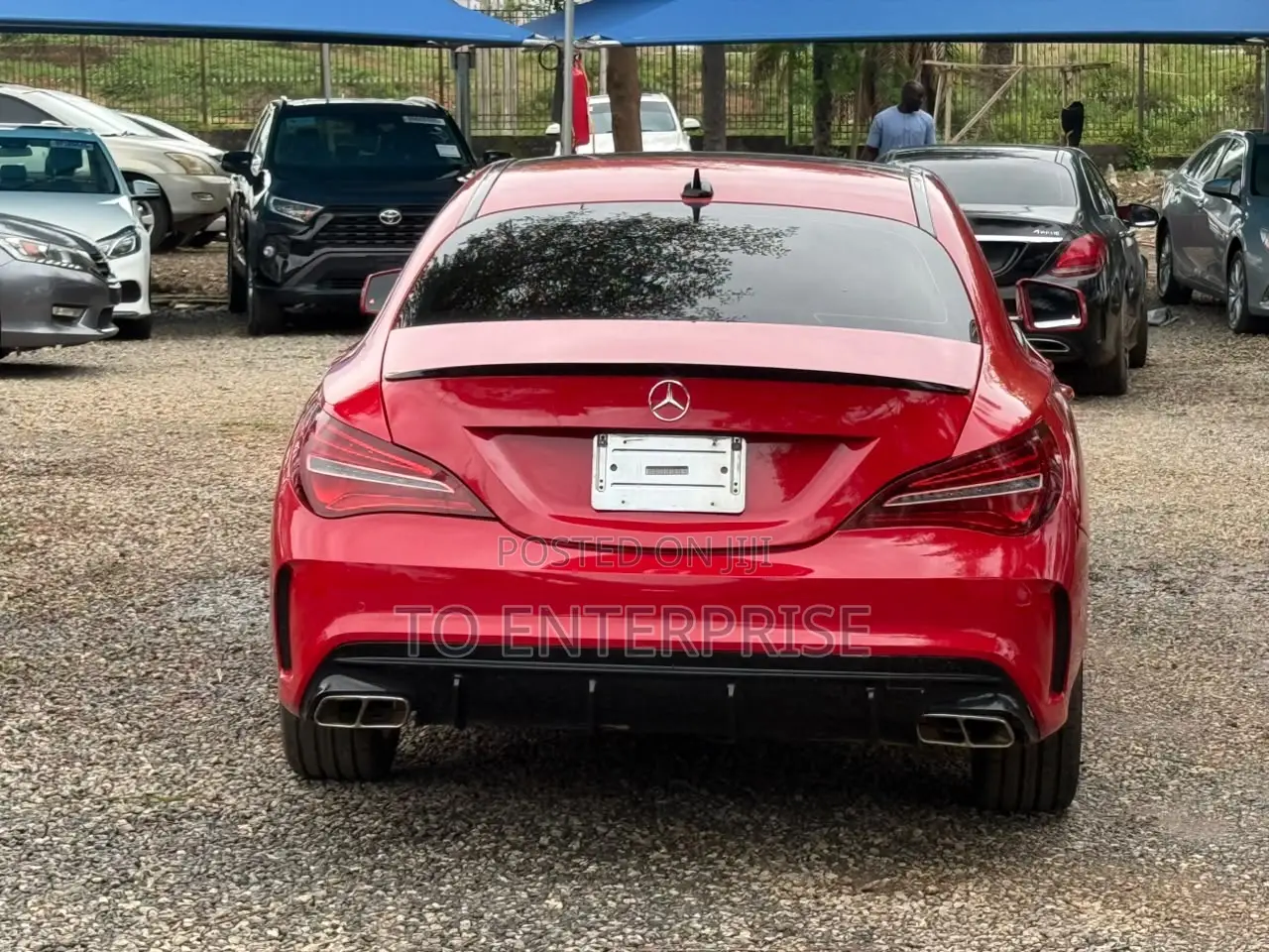 Mercedes-Benz CLA-Class 2018 Red