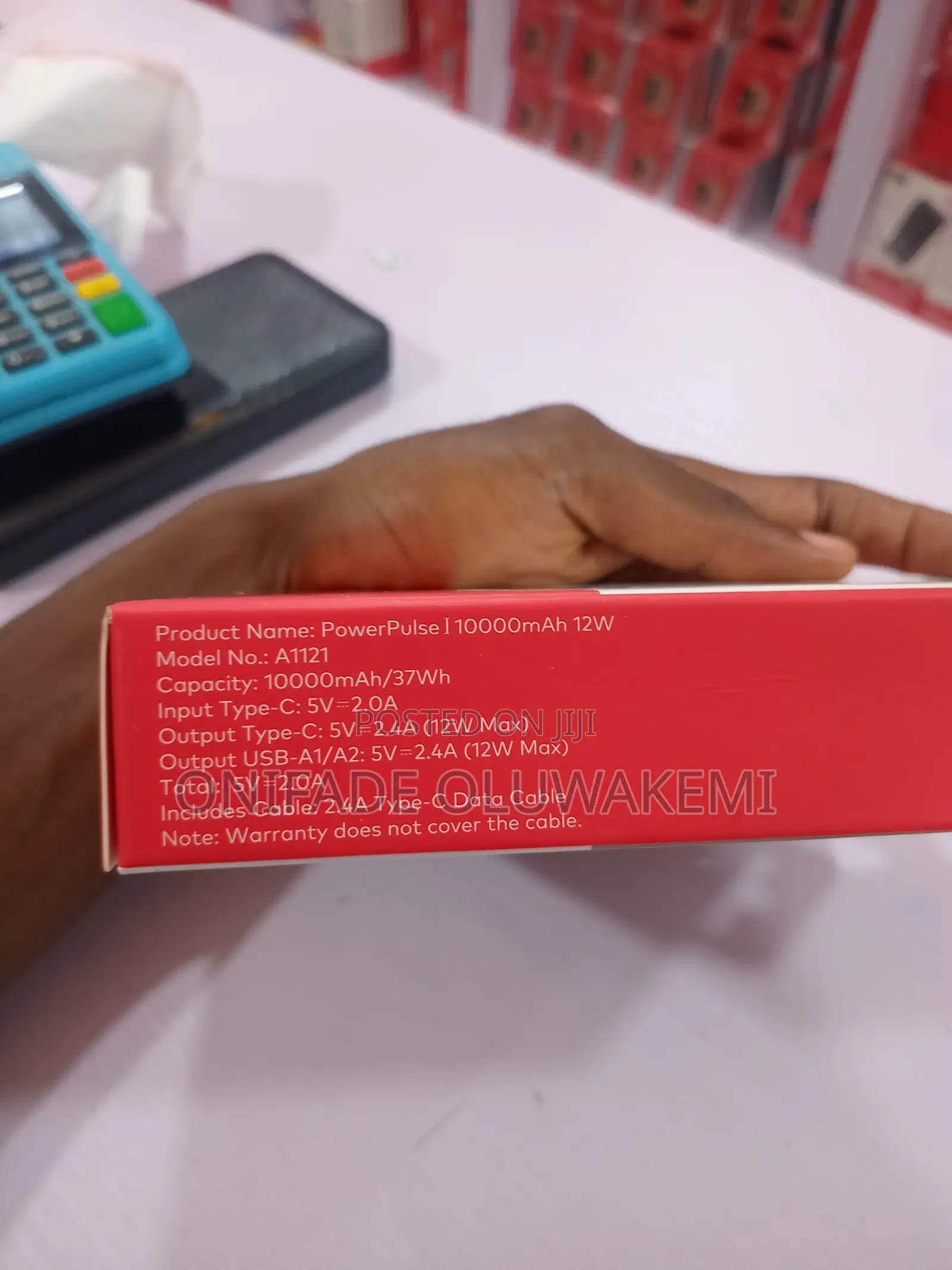 10,000mAh Itel Power Bank A1121