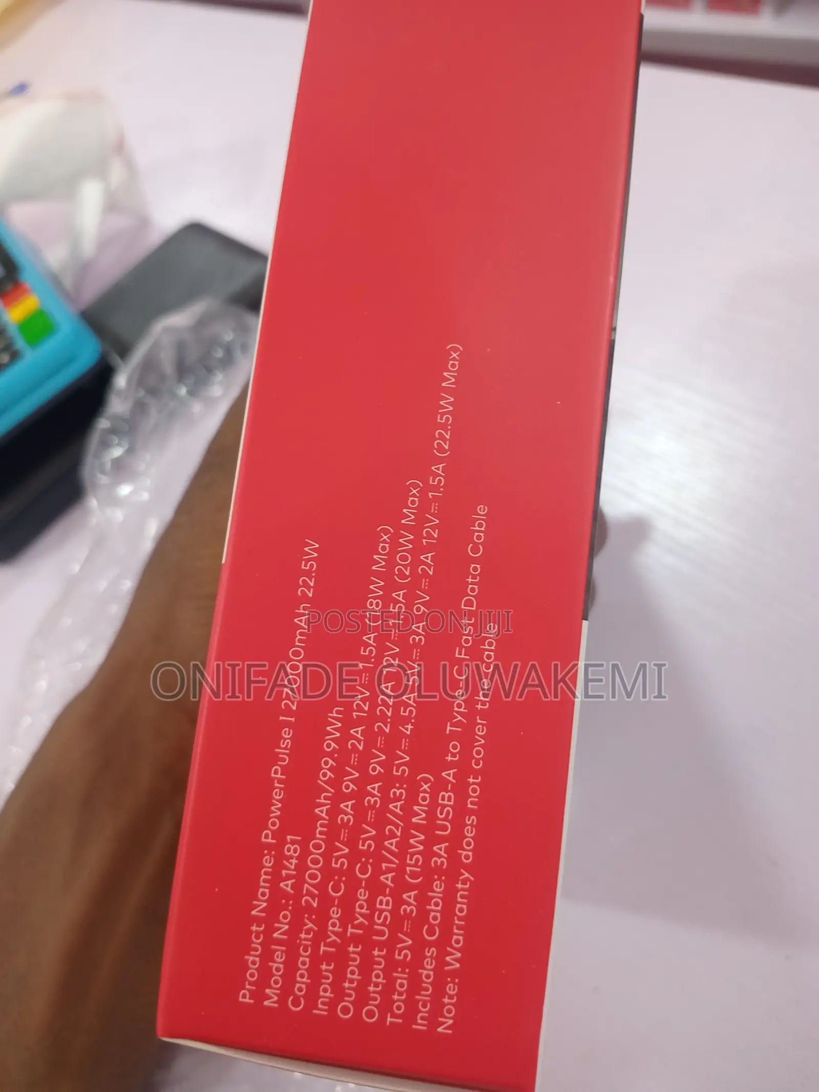 27,000mAh Itel Powerbank A1481