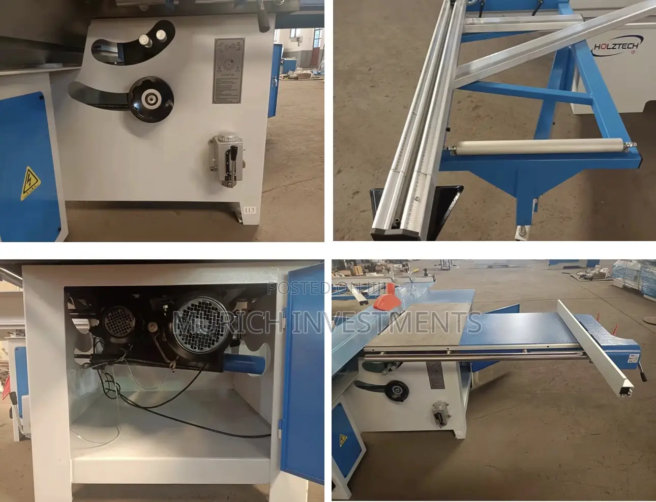 Heavy Duty HOLZTECH MJ6132TY Sliding Table Saw Industrial Panel Saw